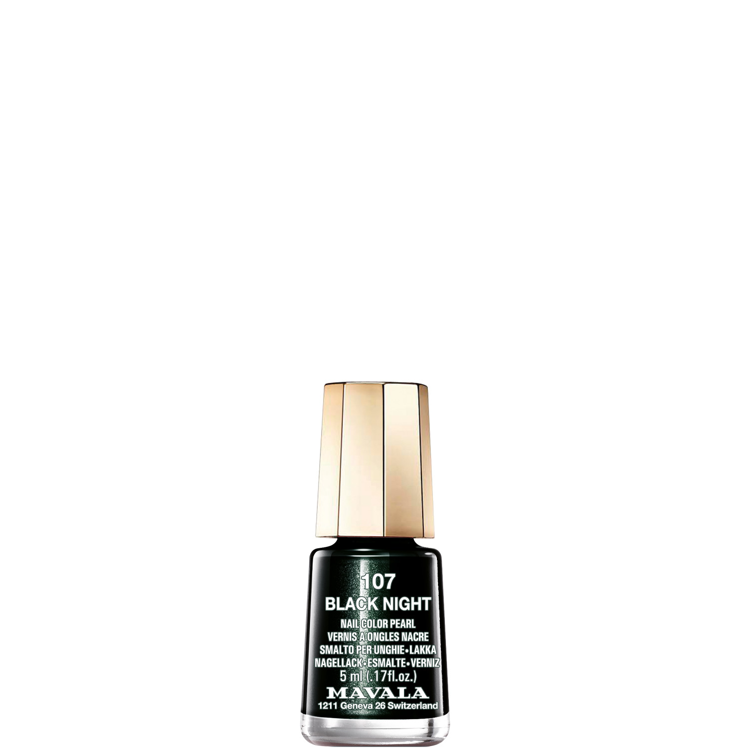 Mavala Nagellack  Black Night Nr. 107 5ml