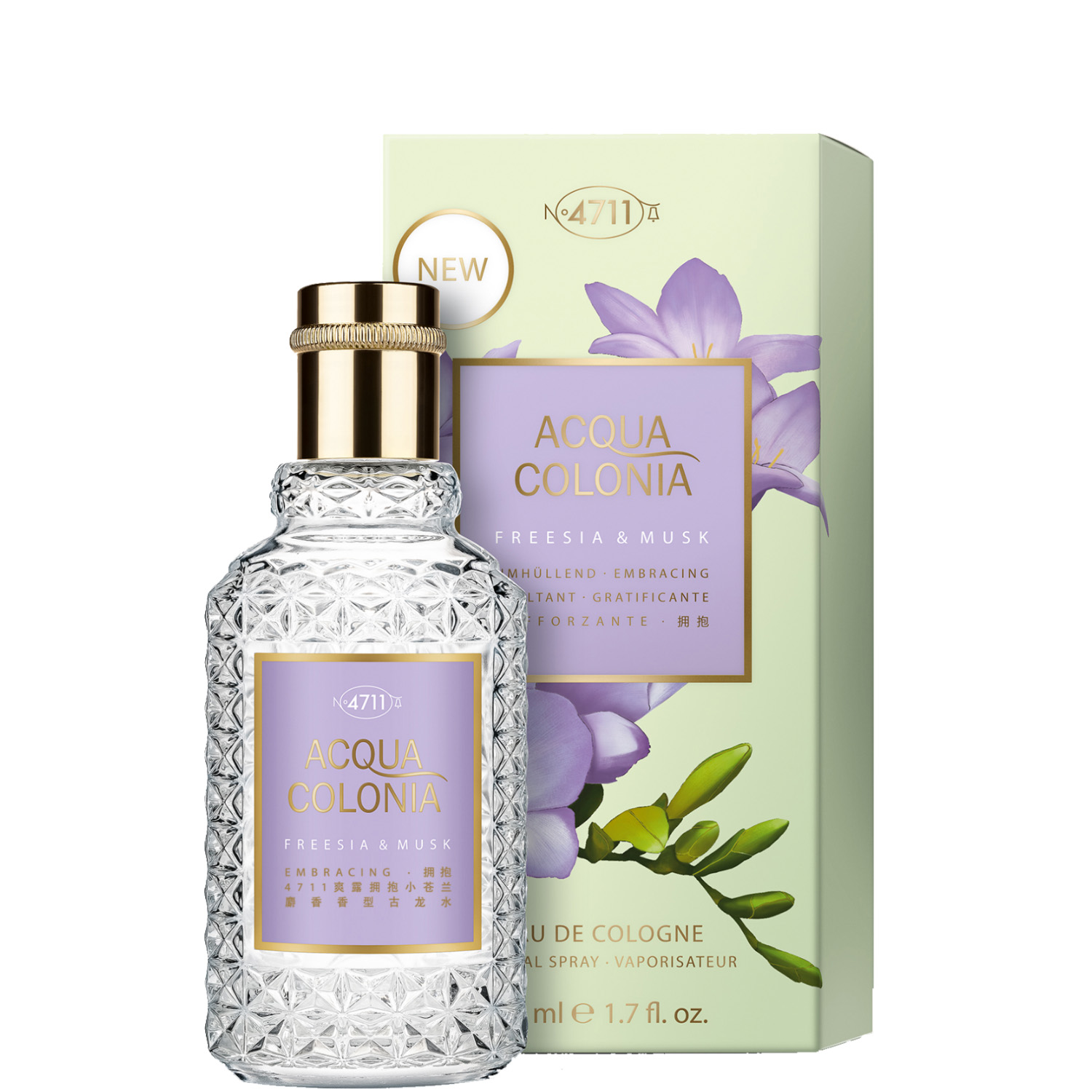 4711 Acqua Colonia Freesia & Musk Eau de Cologne 50ml