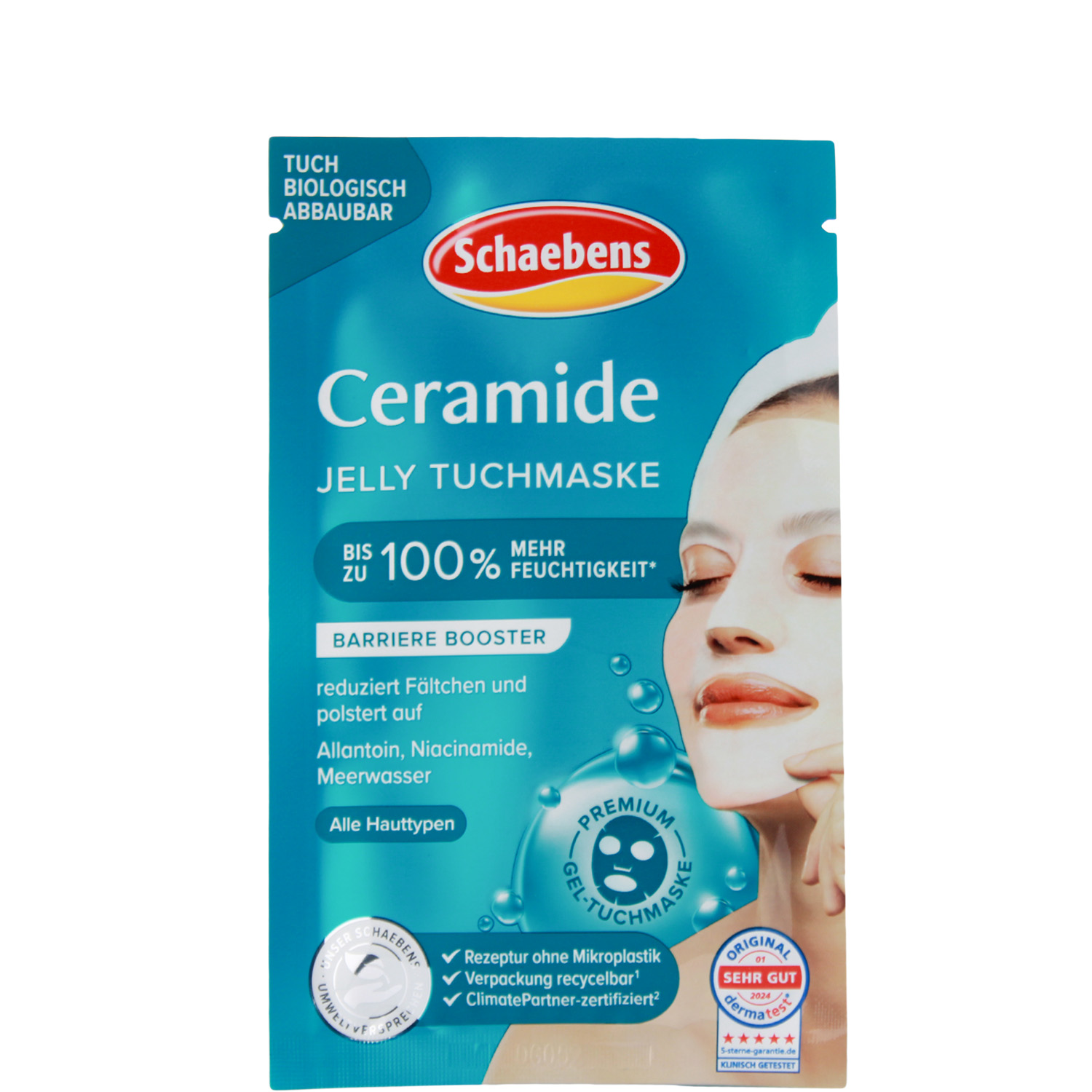 Schaebens Jelly Ceramide Tuchmaske 1er