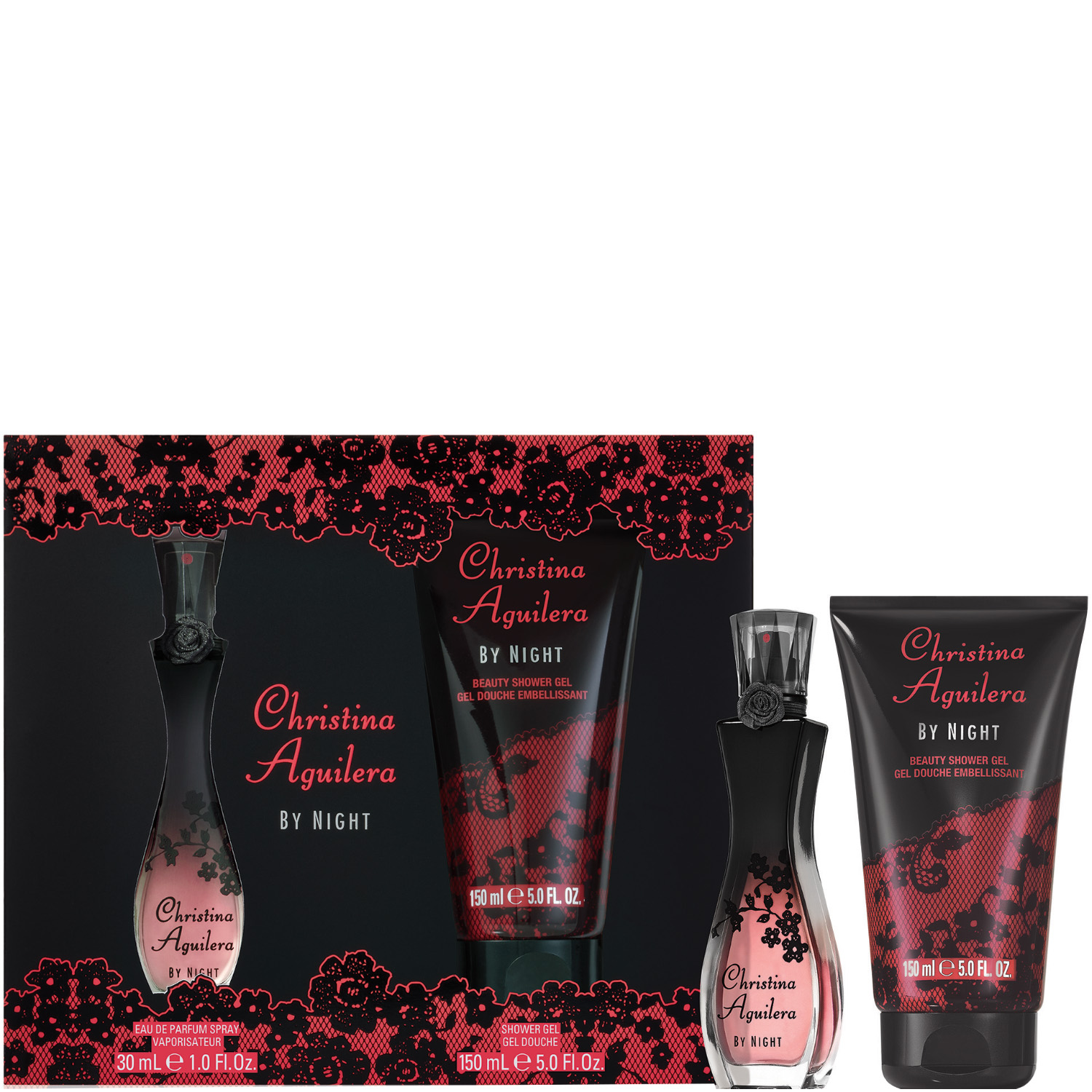 Christina Aguilera By Night Set Eau de Parfum 30ml & Shower Gel 150ml