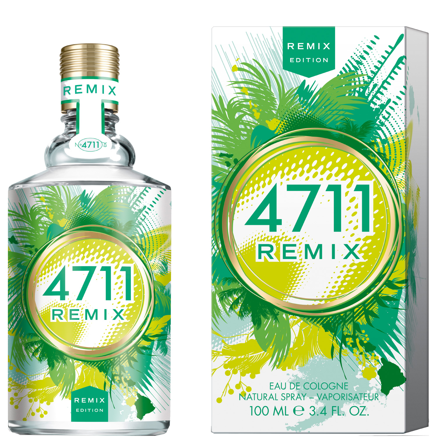 4711 Remix Green Oasis Eau de Cologne 100ml