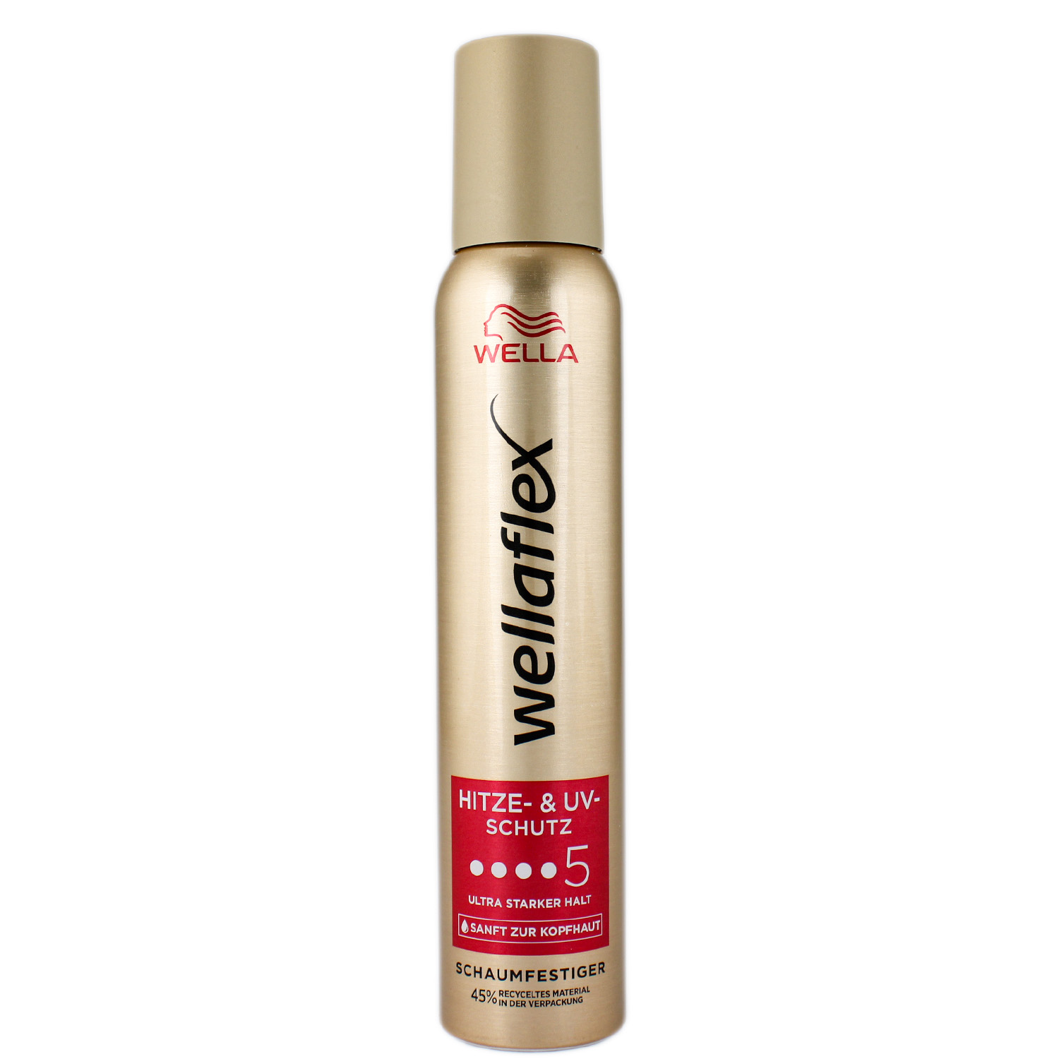 Wella Wellaflex Schaumfestiger Hitze- & UV-Schutz Ultra Starker Halt 200ml