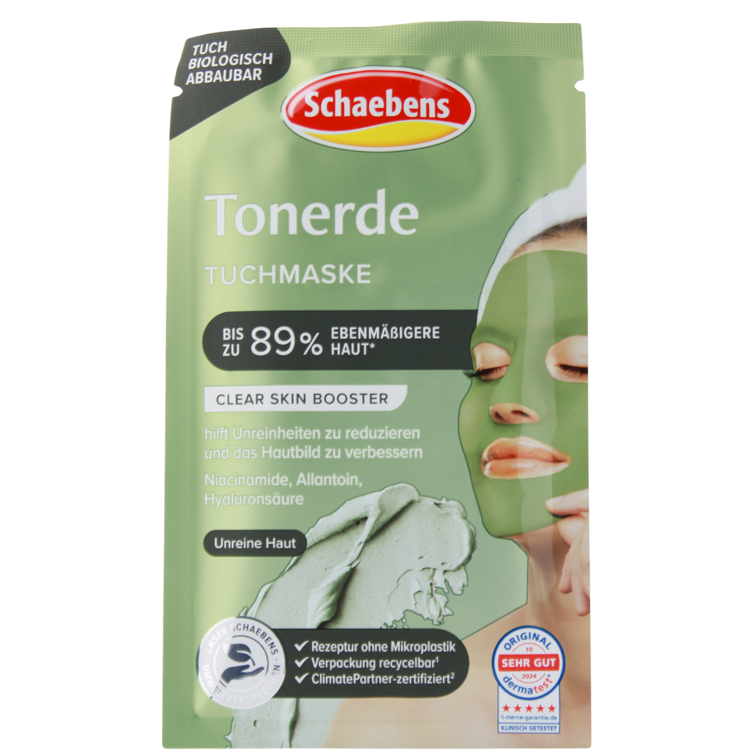 Schaebens Tonerde Tuchmaske 1er