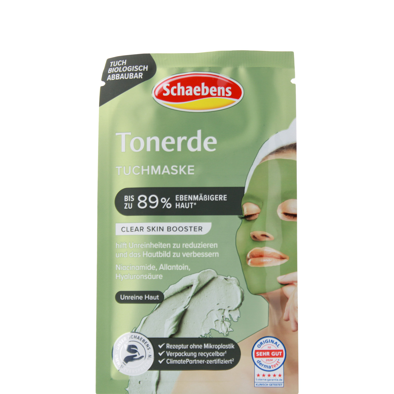 Schaebens Tonerde Tuchmaske 1er