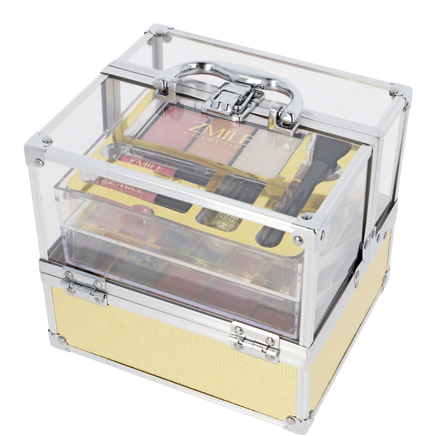 ZMILE Cosmetics Schminkkoffer "Glam" Vegan 64-teilig