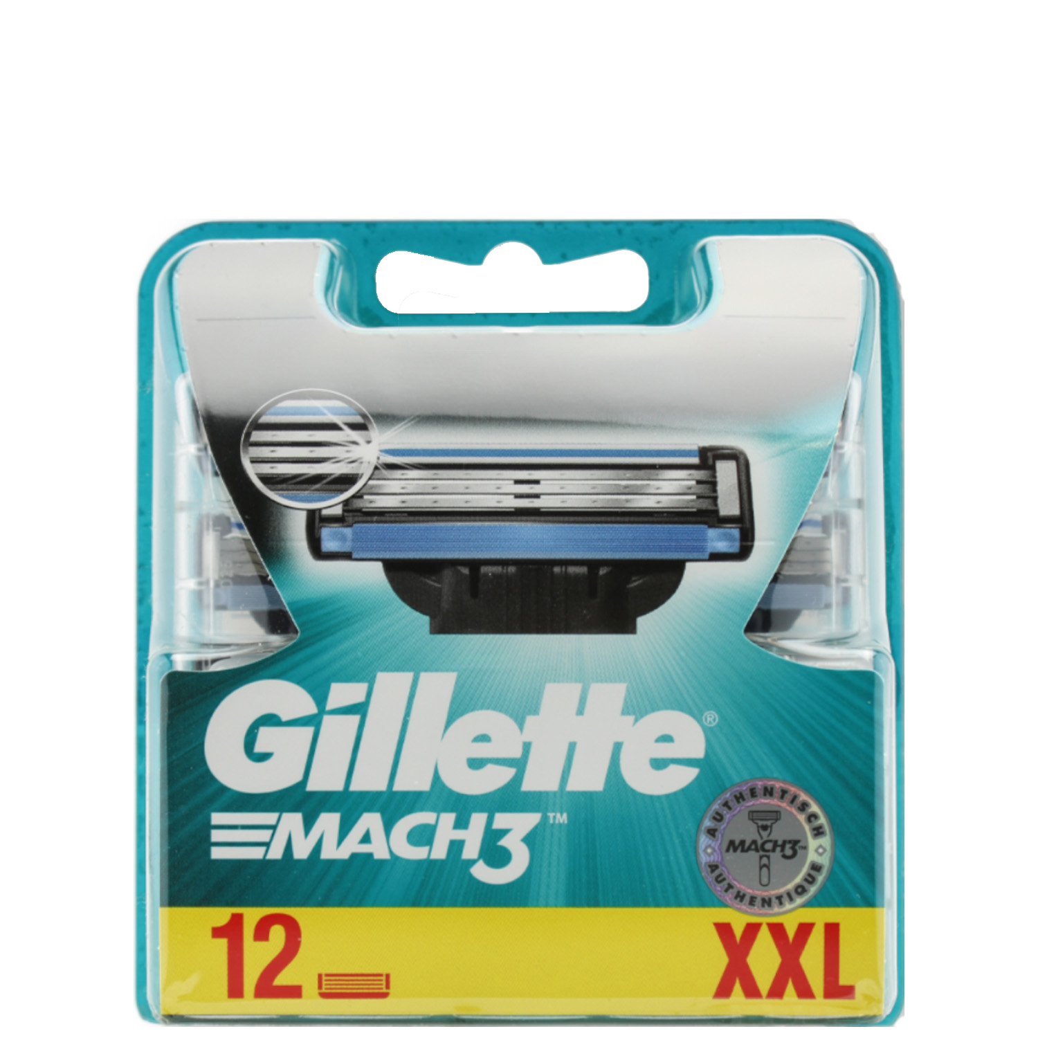 Gillette Mach3 Ersatzklingen 12er-Pack