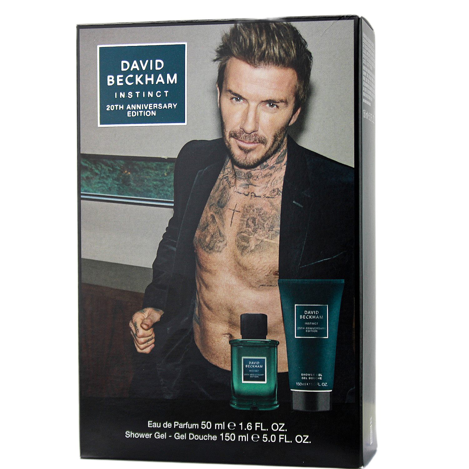 David Beckham Instinct 20th Anniversary Edition Set Eau de Parfum 50ml & Shower Gel 150ml