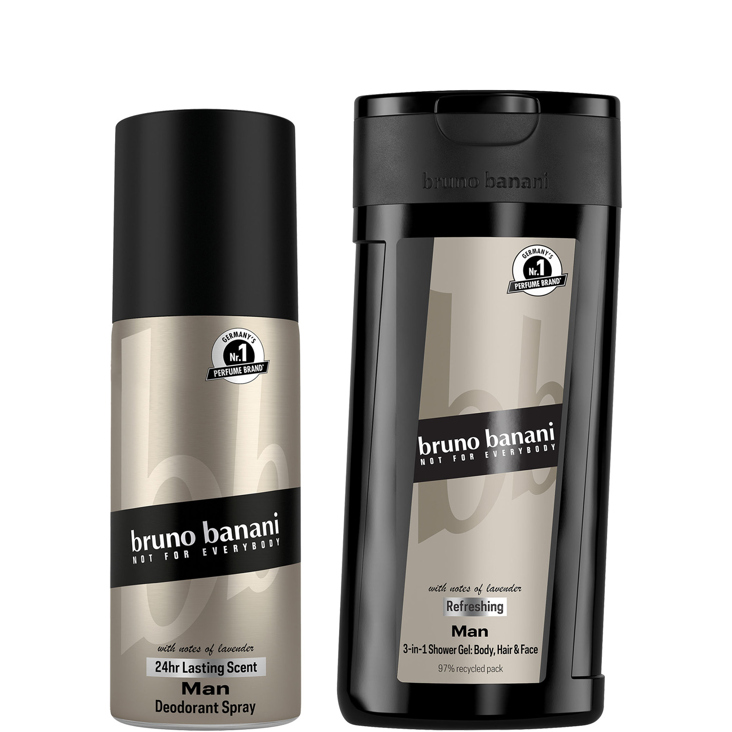 Bruno Banani Man Set Deodorant Spray 150ml & Shower Gel 250ml