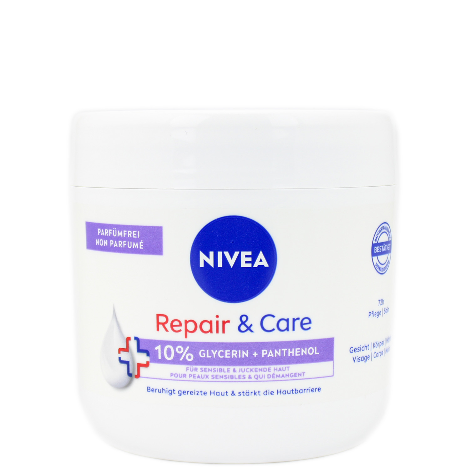 Nivea Repair & Care Creme Parfümfrei 400ml
