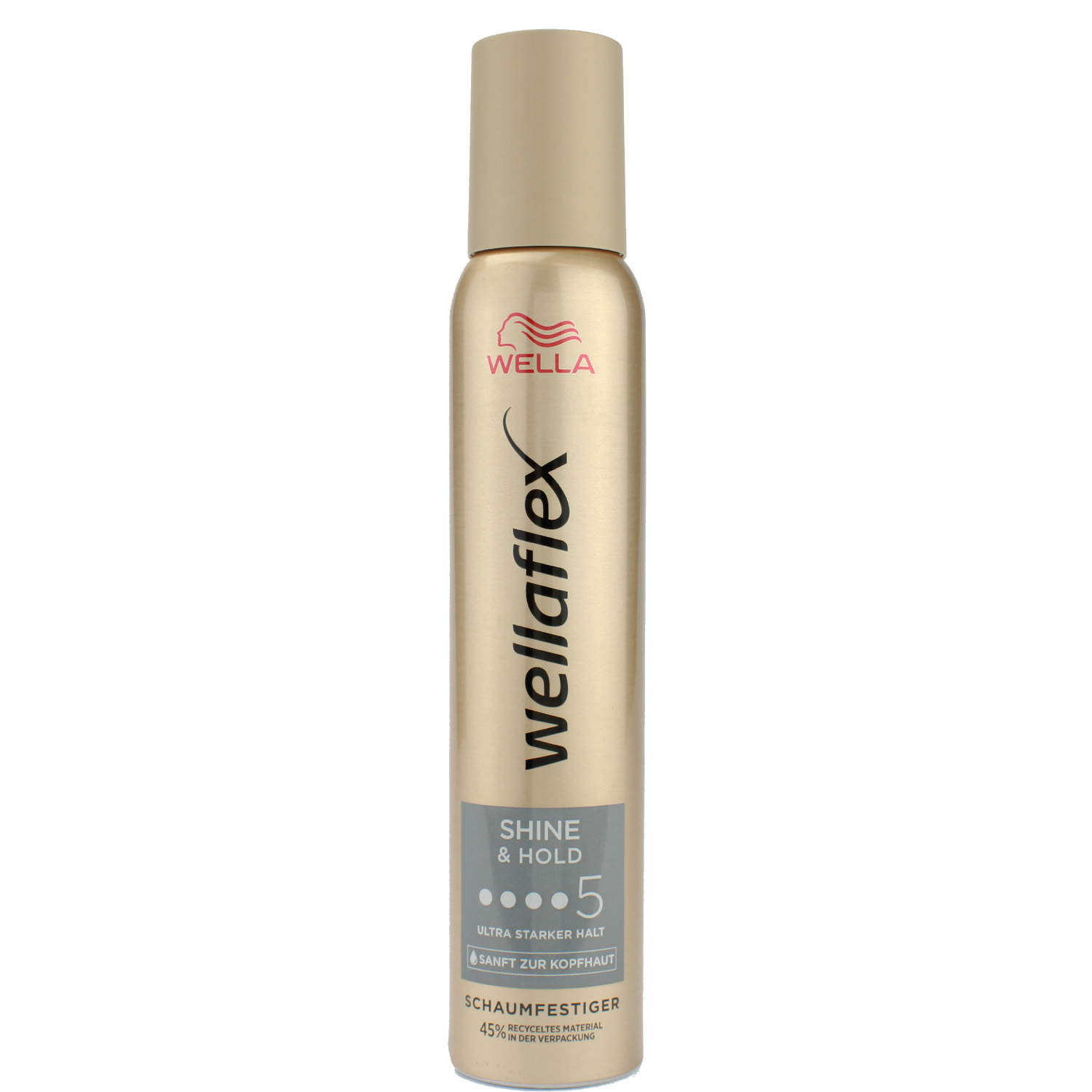 Wella Wellaflex Schaumfestiger Shine & Hold Ultra Starker Halt 200ml