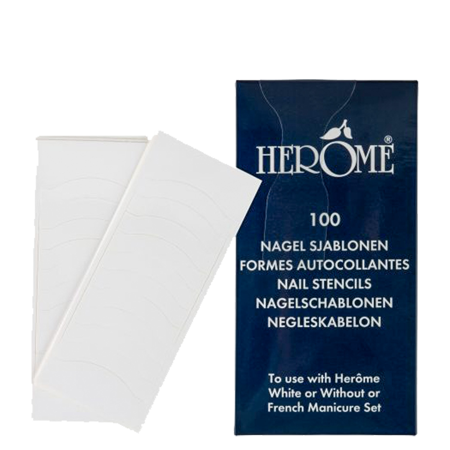 Herôme Nail Stencils (Nagelschablonen) 100er