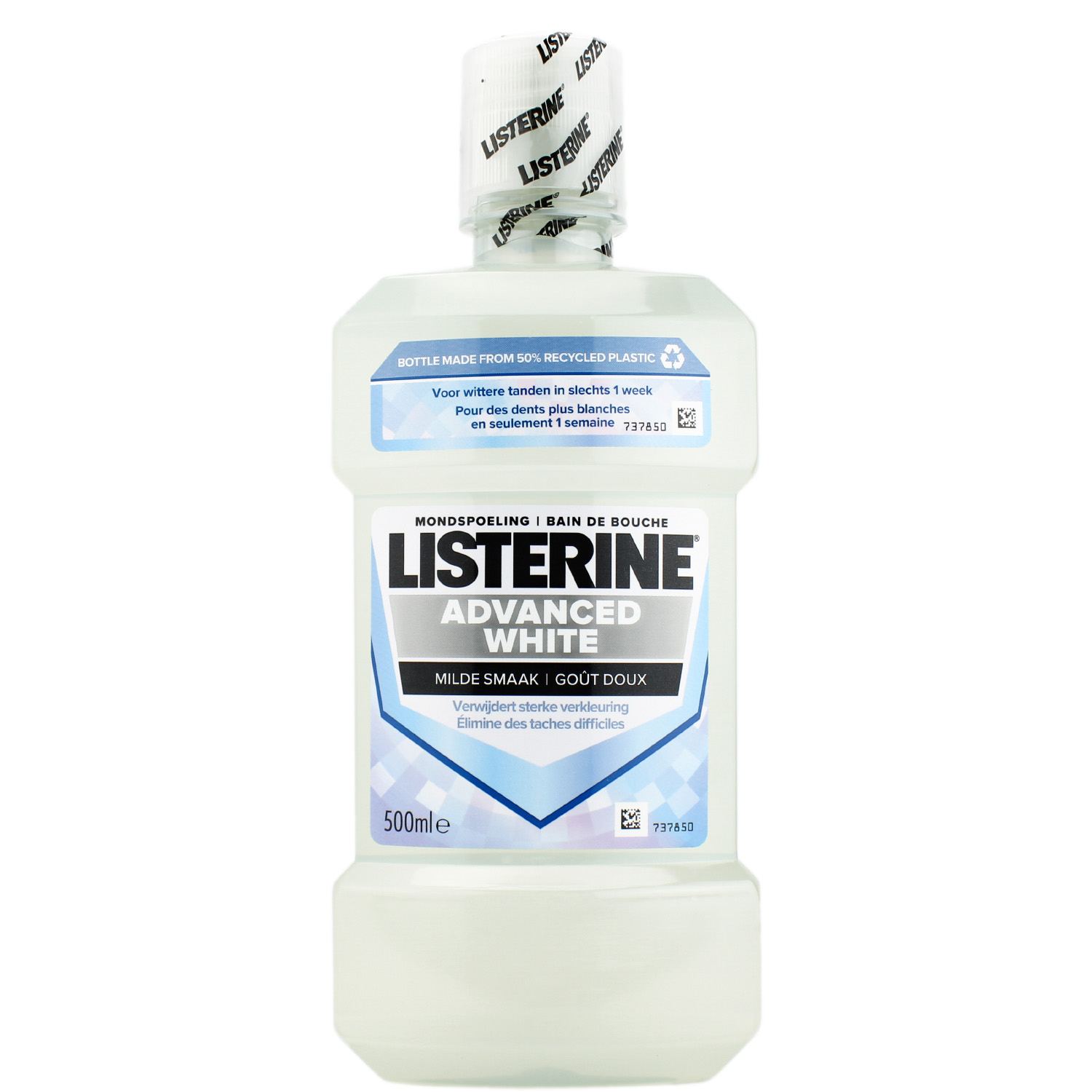 Listerine Advanced White Mundspülung Milder Geschmack 500ml