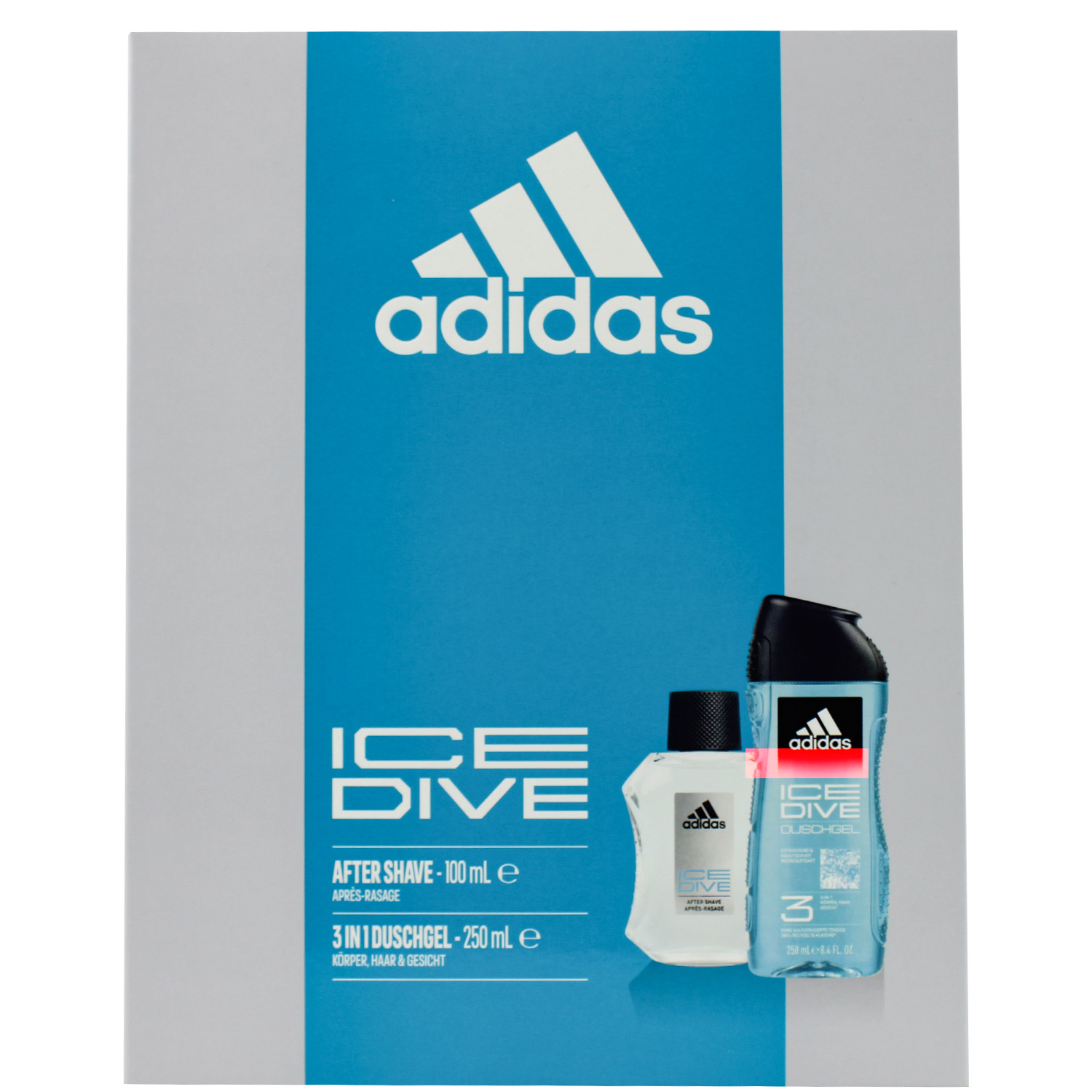 Adidas Ice Dive Set After Shave 100ml & Shower Gel 250ml