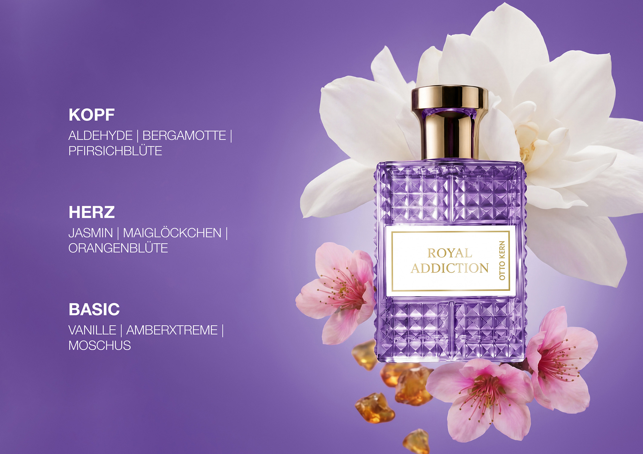 Otto Kern Royal Addiction Violet Eau de Parfum 60ml