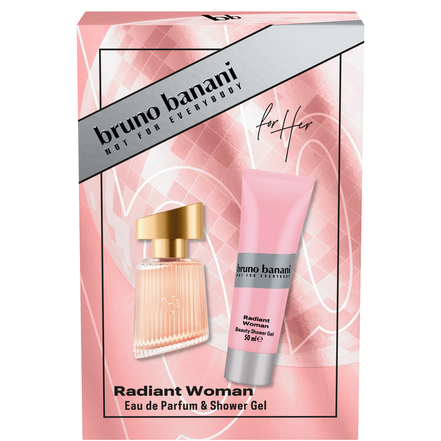 Bruno Banani Radiant Woman Set Eau de Parfum 30ml & Shower Gel 50ml
