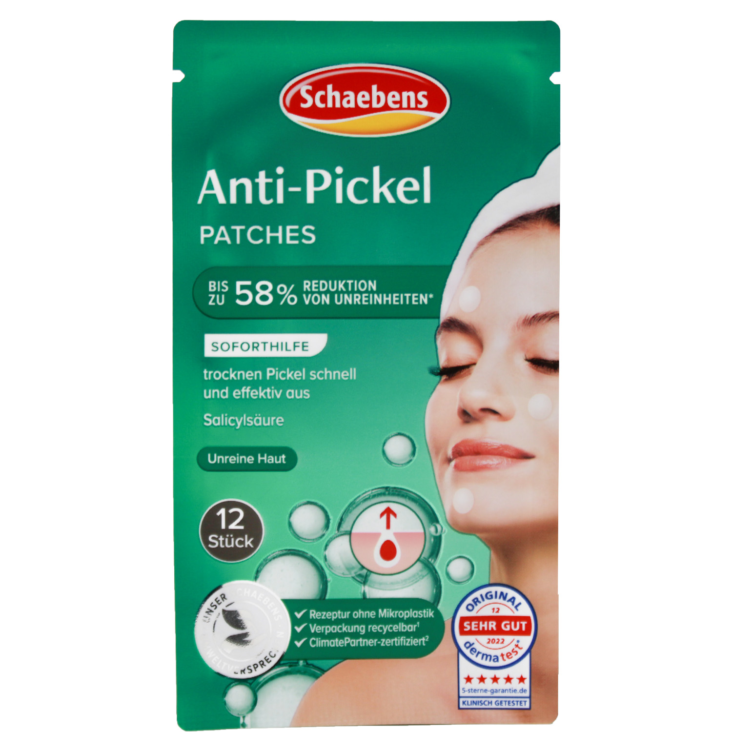 Schaebens Anti-Pickel Patches 12er-Pack