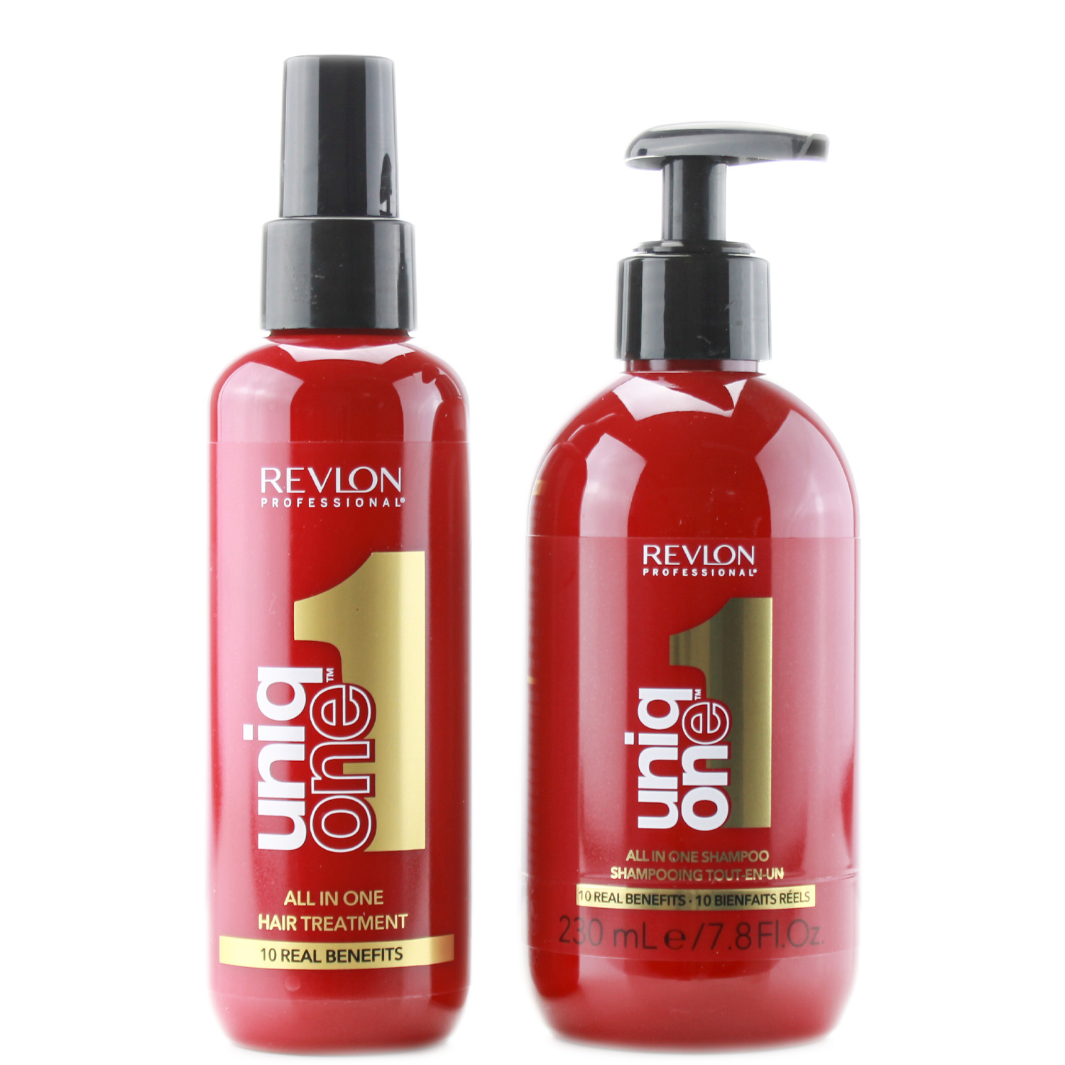 Revlon UniqOne™ Set Hair Treatment 150ml & Shampoo 230ml