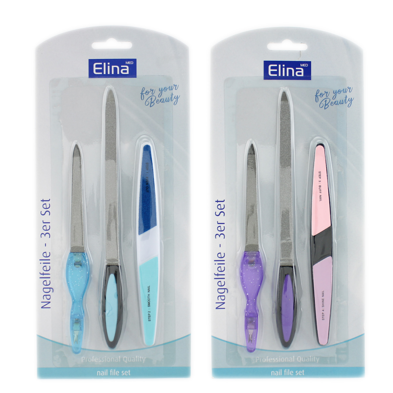 Elina Med Nagelfeilen 3er Set