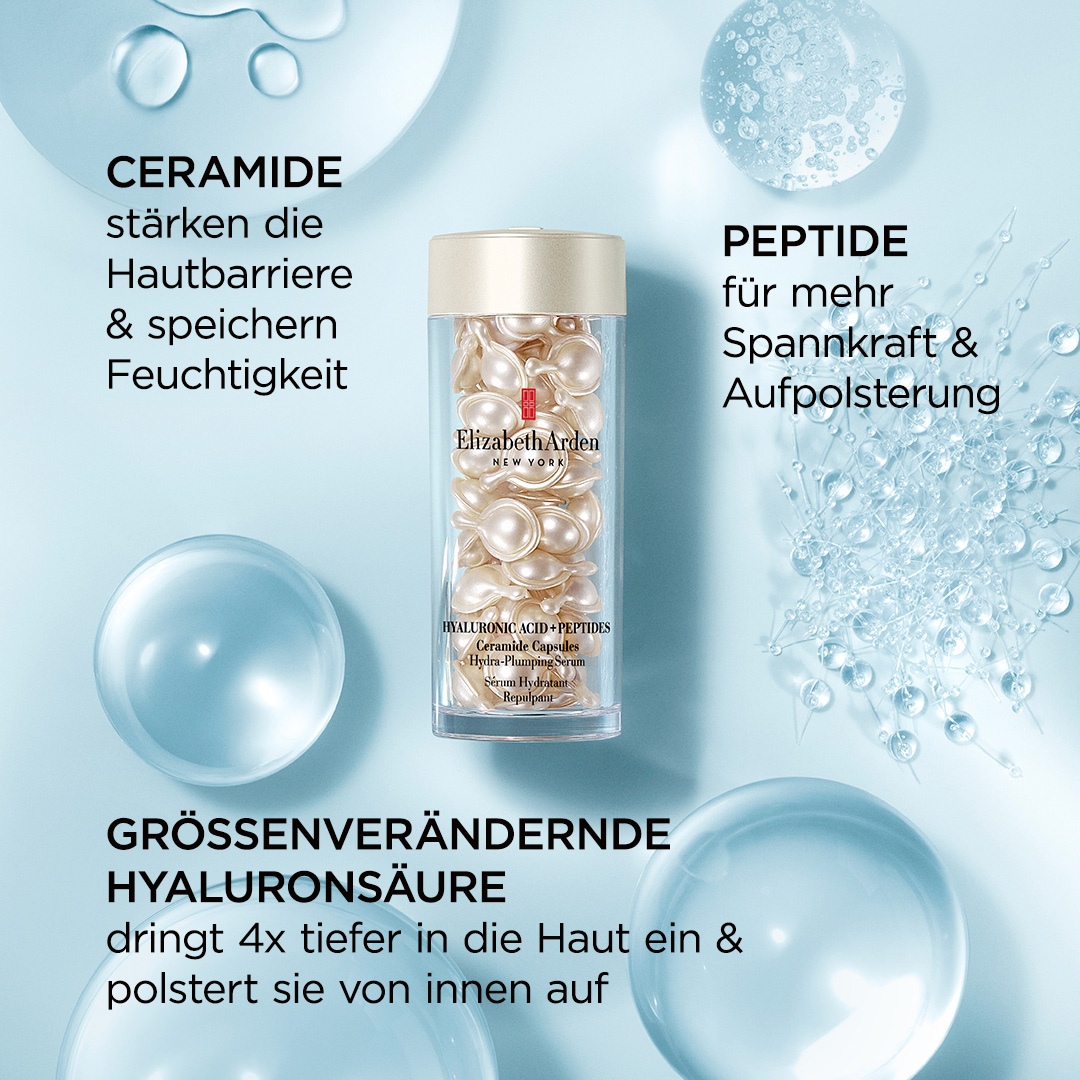 Elizabeth Arden Hyaluronic Acid + Peptides Ceramide Capsules Serum 60 Kapseln