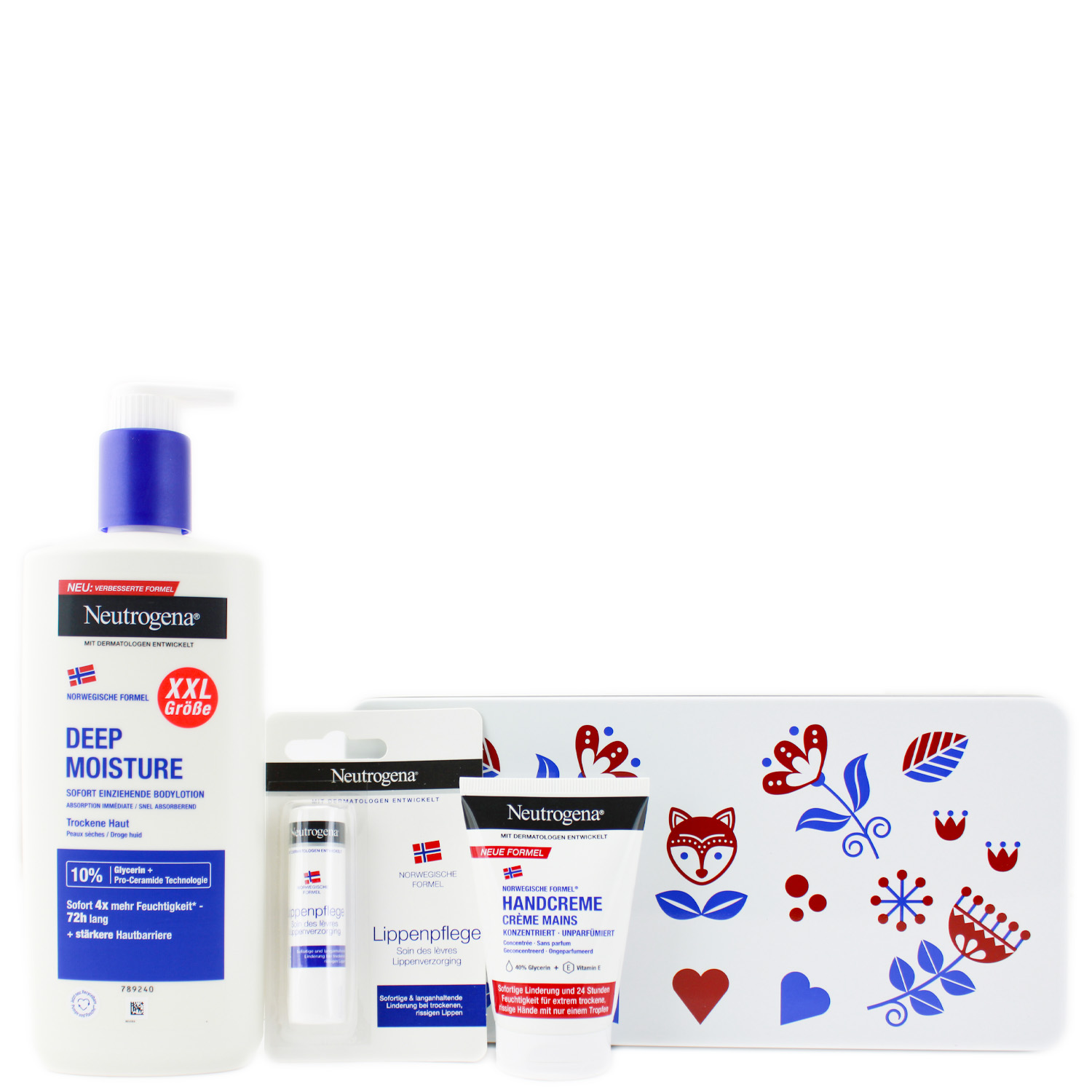 Neutrogena "Dein Wohlfühlmoment" Pflegeset 3-teilig Neutrogena "Dein Wohlfühlmoment" Pflegeset 3-teilig
