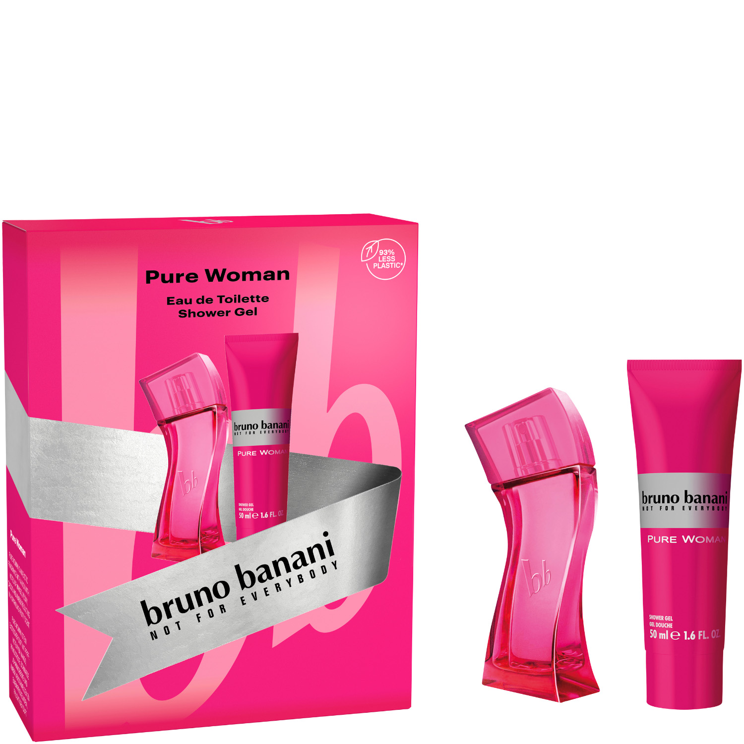 Bruno Banani Pure Woman Set Eau de Toilette 30ml & Shower Gel 50ml