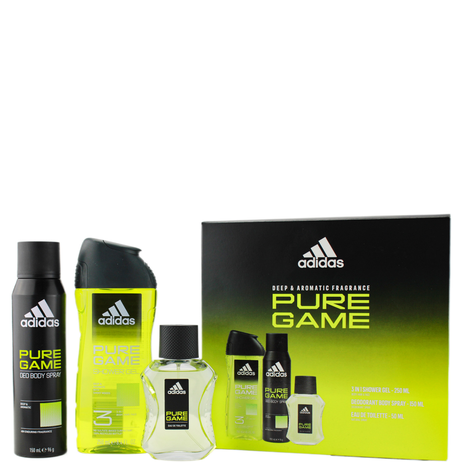 Adidas Pure Game Set 3-teilig