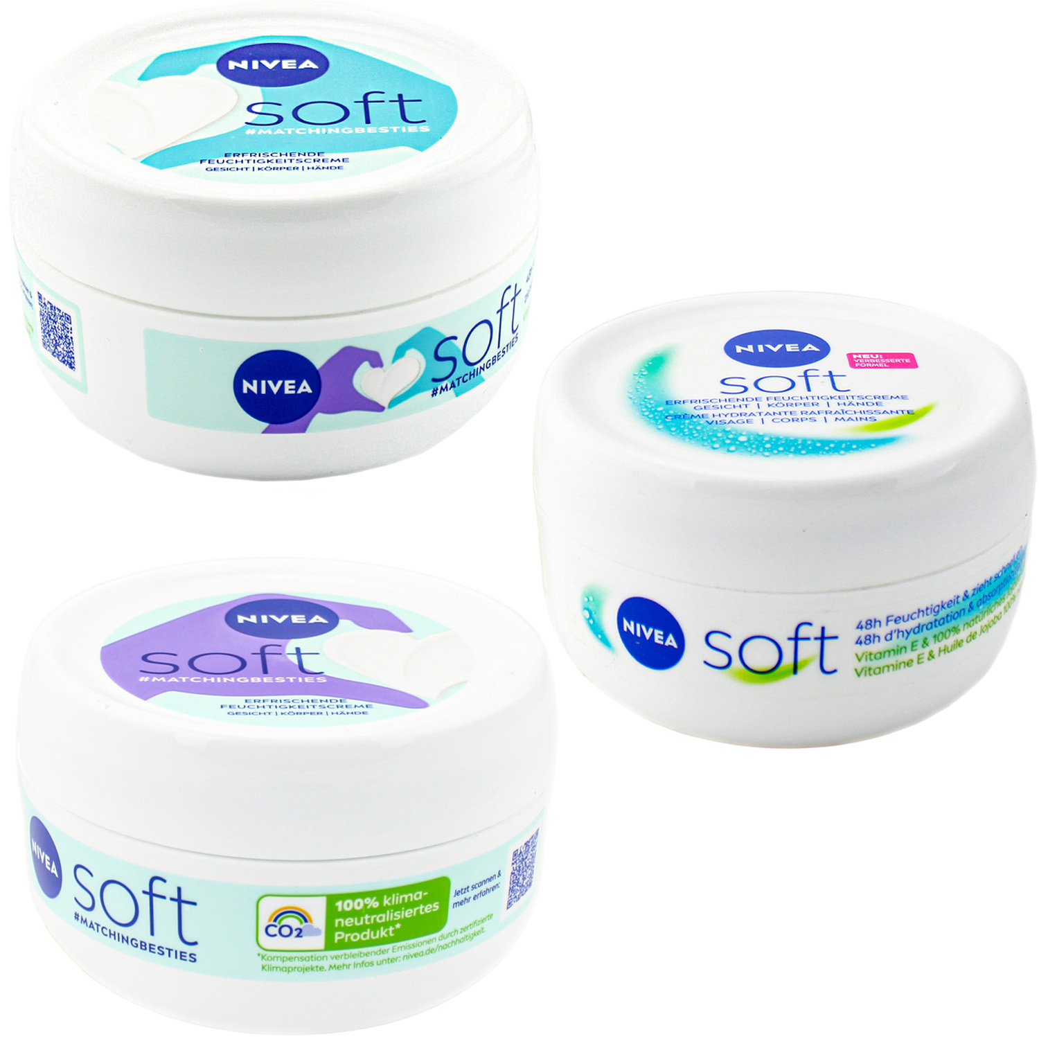 Nivea Soft Erfrischende Feuchtigkeitscreme 200ml