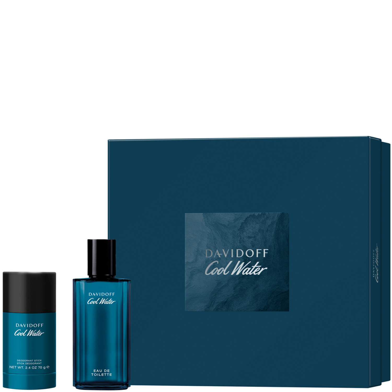 Davidoff Cool Water Man Set 2023 Eau de Toilette 75ml & Deodorant Stick 75ml