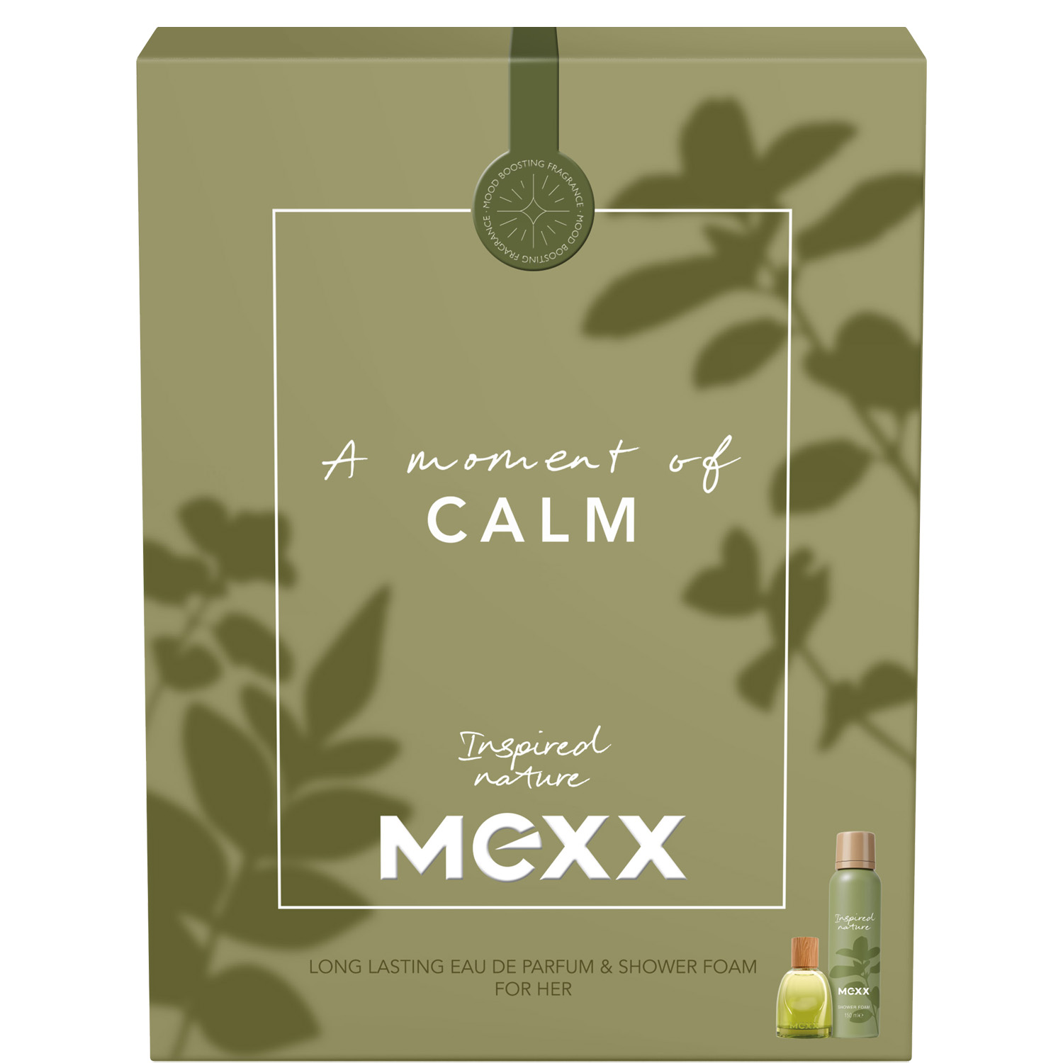 Mexx Inspired Nature for Her Set Eau de Parfum 30ml & Shower Foam 150ml
