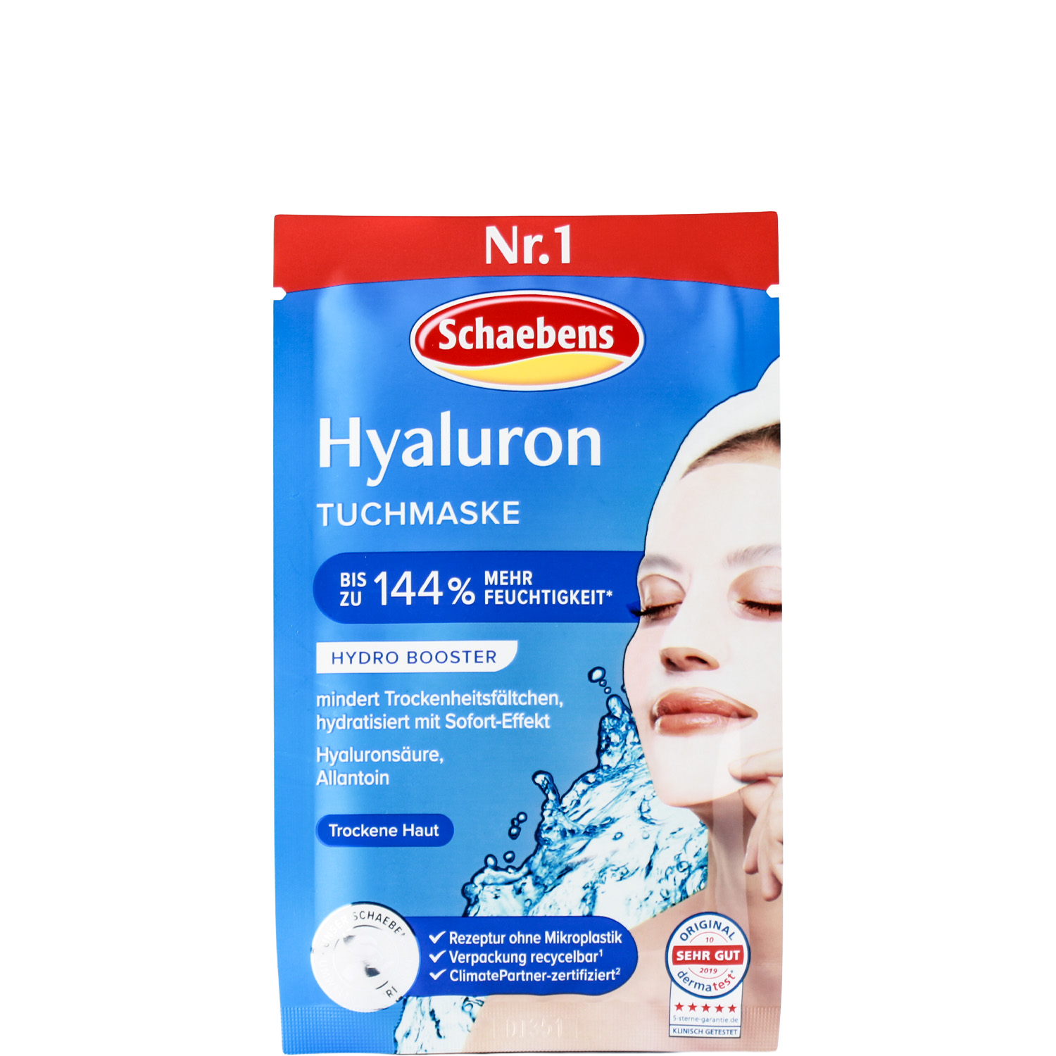 Schaebens Hyaluron Tuchmaske 1er