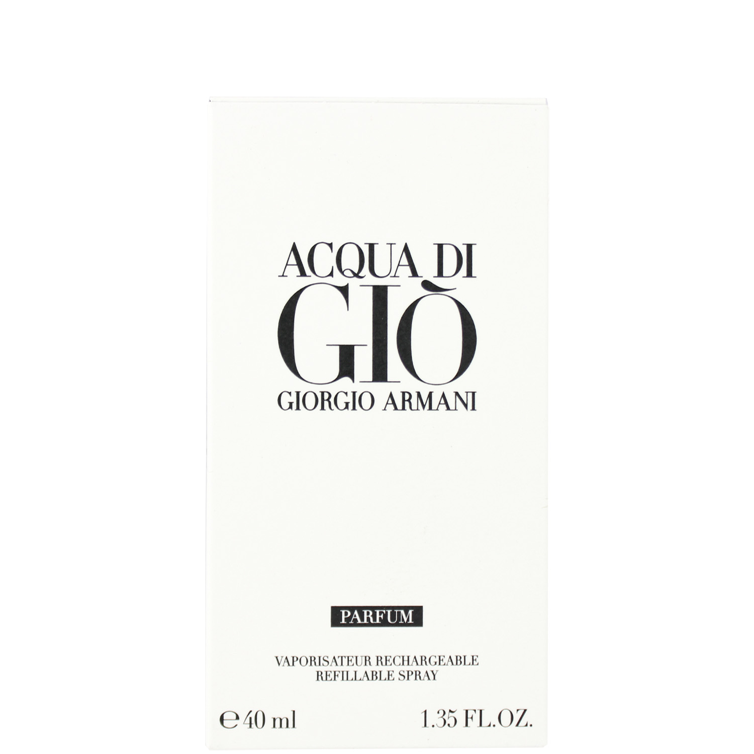 Giorgio Armani Acqua Di Giò Pour Homme Parfum Refillable 40ml