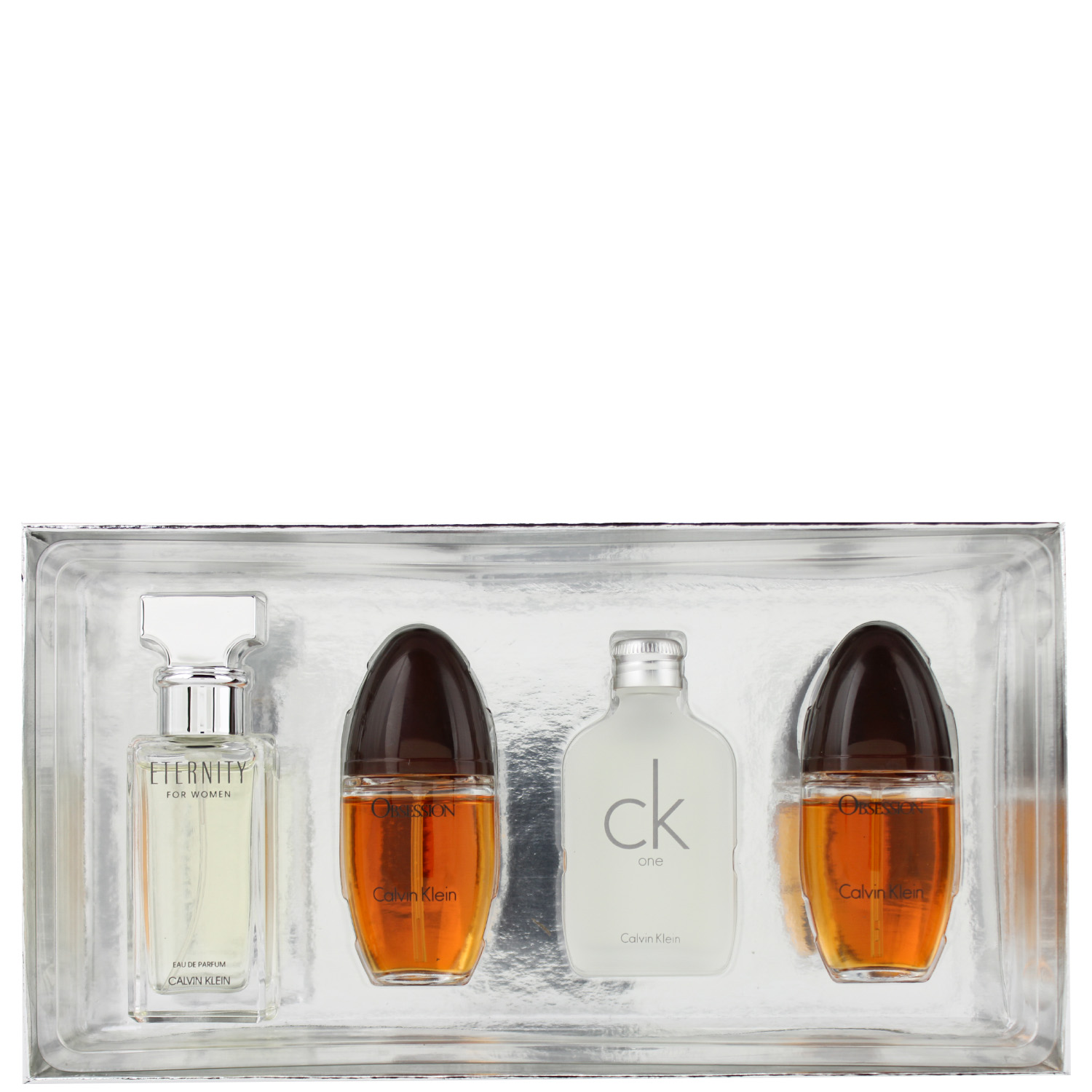 Calvin Klein Miniatur Set for Woman 4-teilig Calvin Klein Miniatur Set for Woman 4-teilig