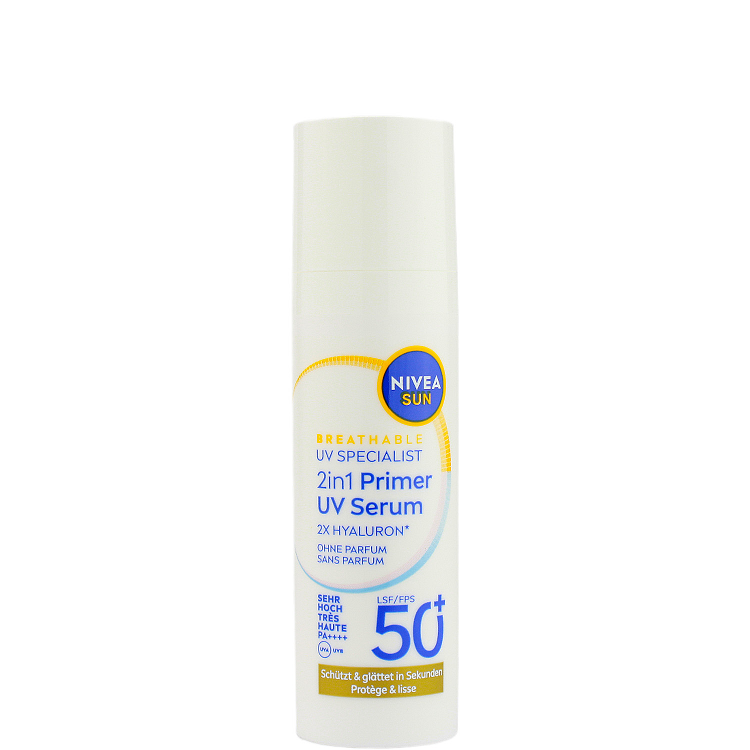 Nivea Sun Breathable 2in1 Primer UV Serum mit LSF50+ 30ml