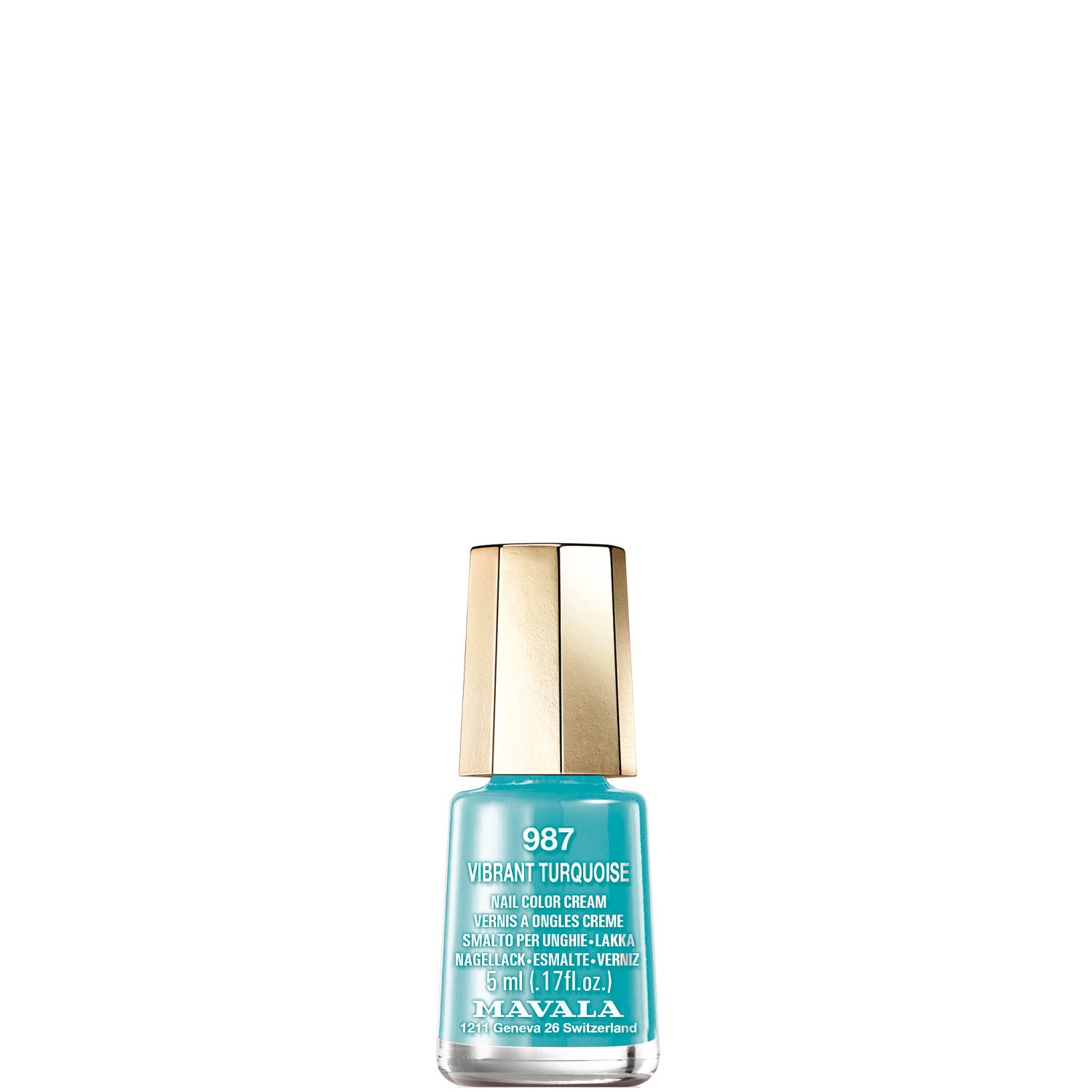 Mavala Nagellack Vibrant Turquoise Nr. 987  5ml
