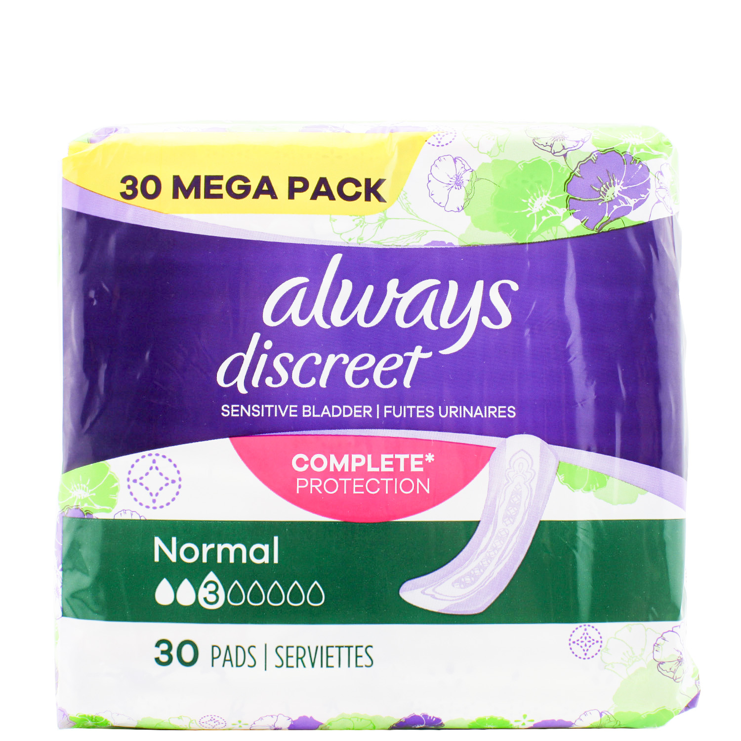 Always Discreet Einlagen bei Blasenschwäche Normal 30er-Mega Pack