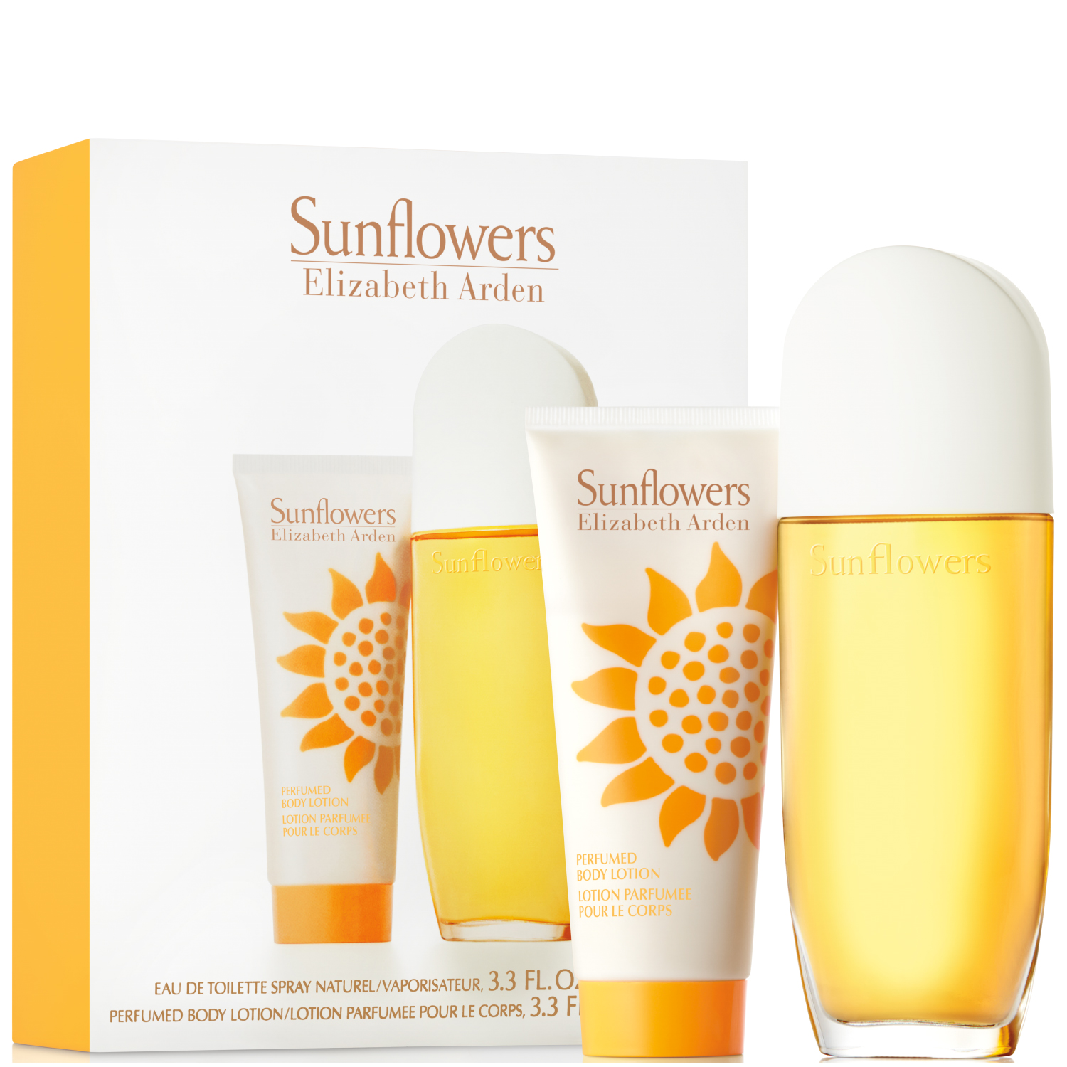 Elizabeth Arden Sunflowers Set Eau de Toilette 100ml & Body Lotion 100ml