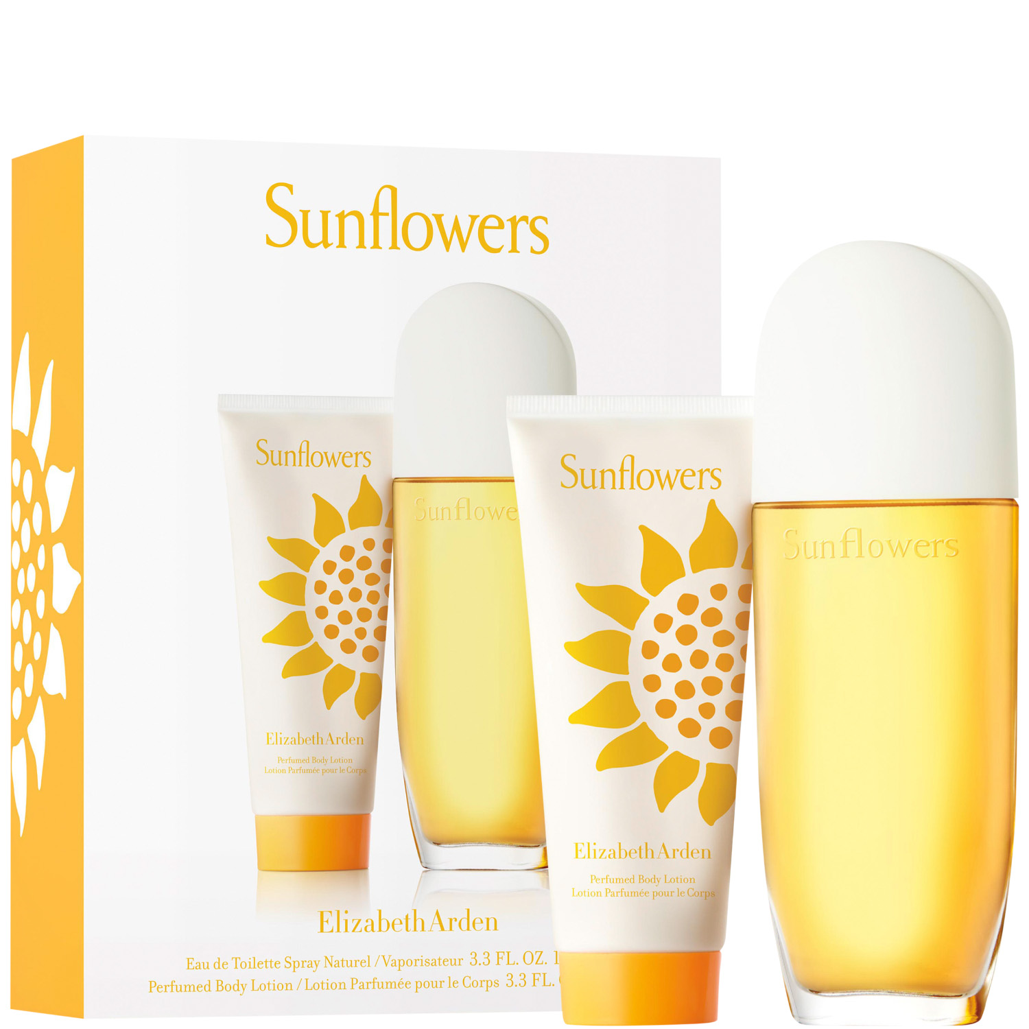 Elizabeth Arden Sunflowers Set Eau de Toilette 100ml & Body Lotion 100ml