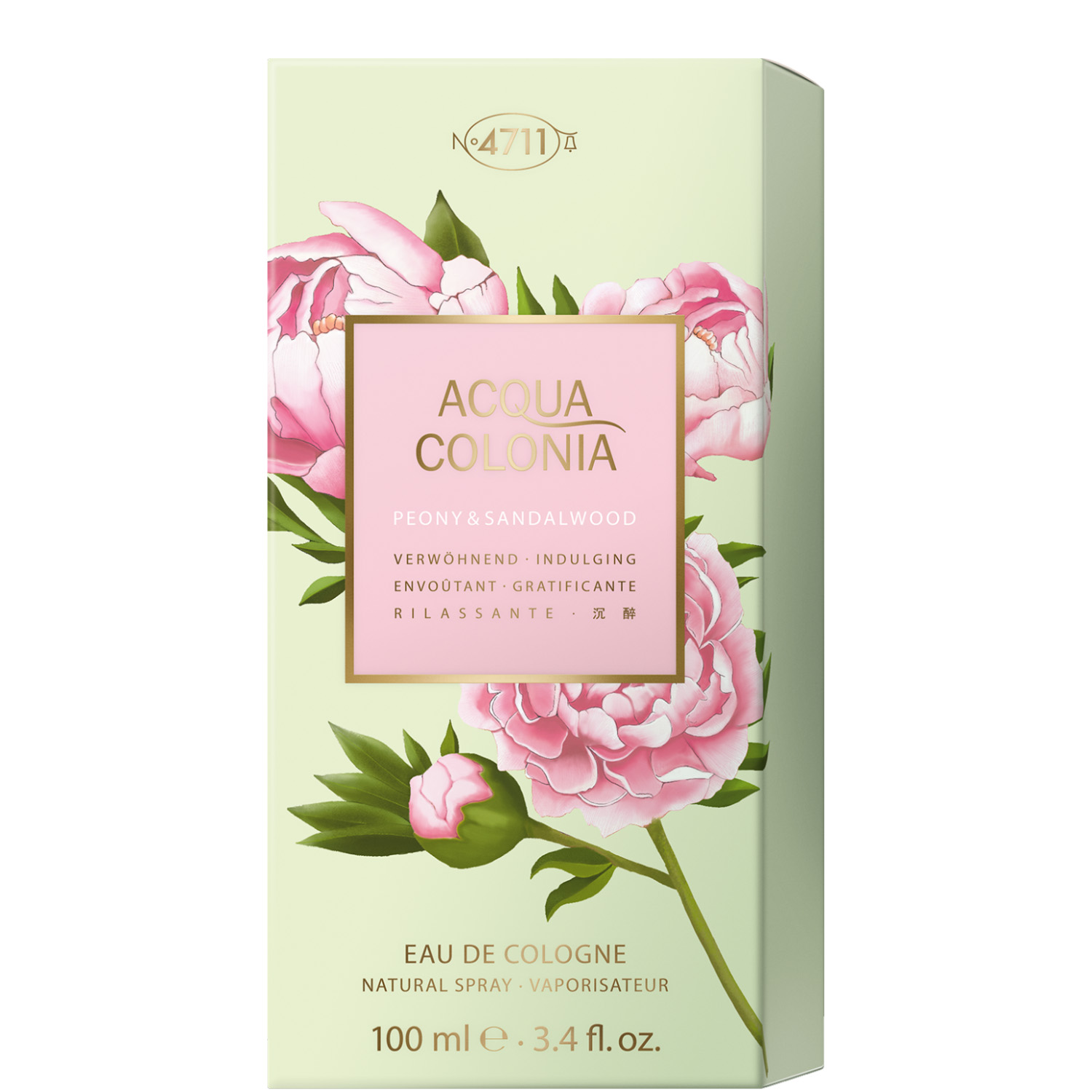 4711 Acqua Colonia Peony & Sandalwood Eau de Cologne 100ml
