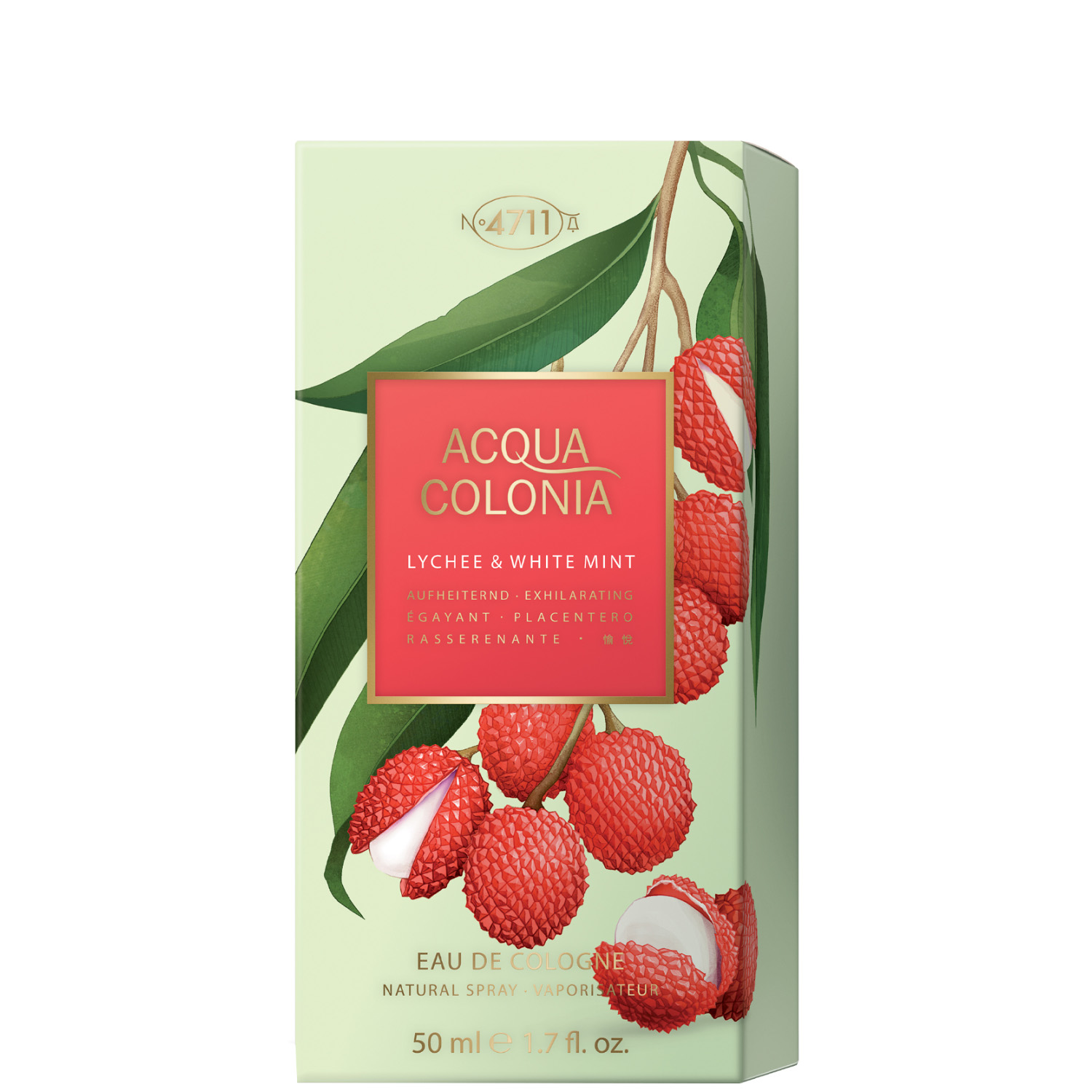 4711 Acqua Colonia Lychee & White Mint Eau de Cologne 50ml