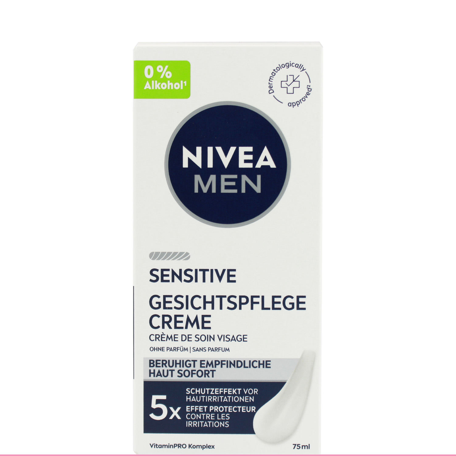 Nivea Men Sensitive Gesichtspflege Creme 75ml