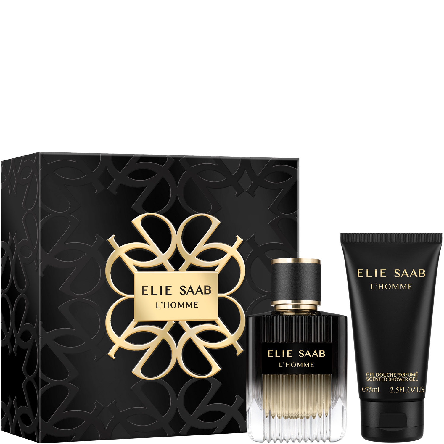 Elie Saab L'Homme Set Eau de Parfum 50ml & Shower Gel 75ml