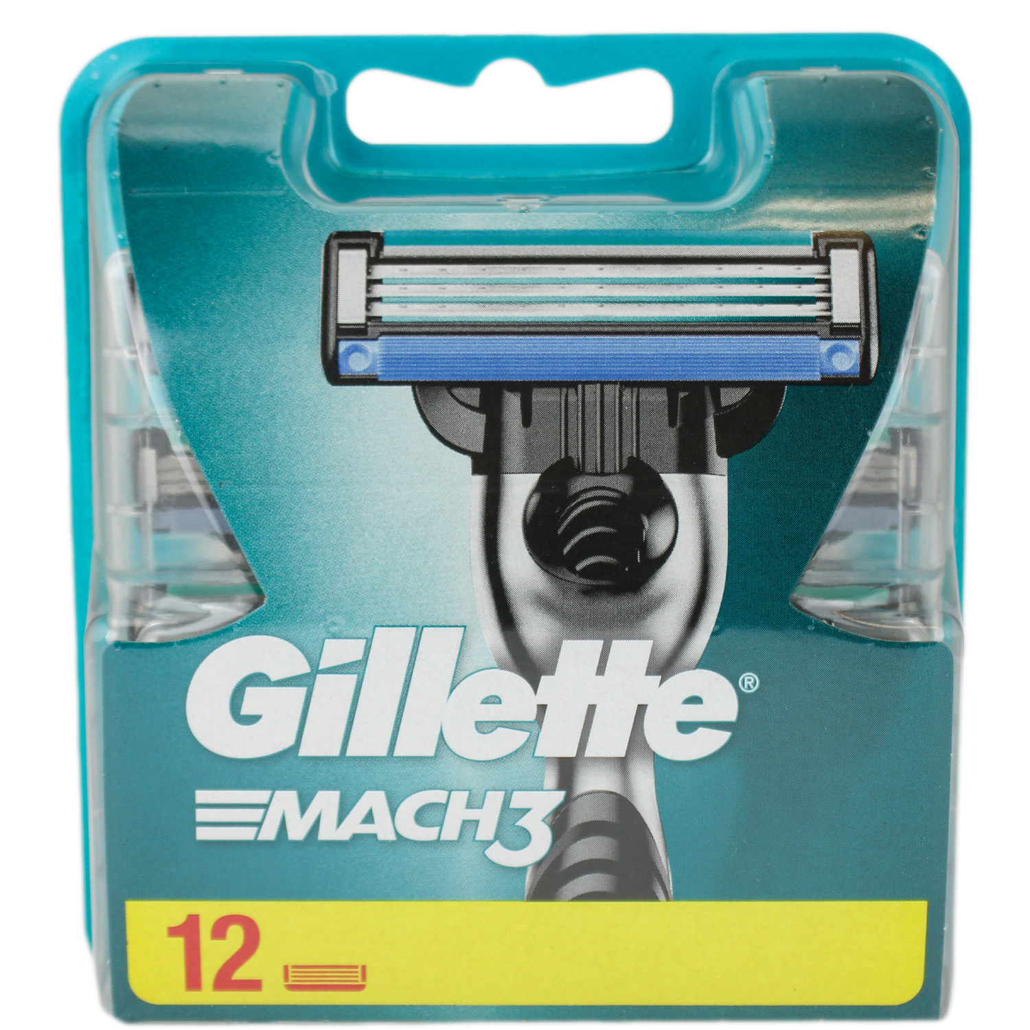 Gillette Mach3 Ersatzklingen 12er-Pack