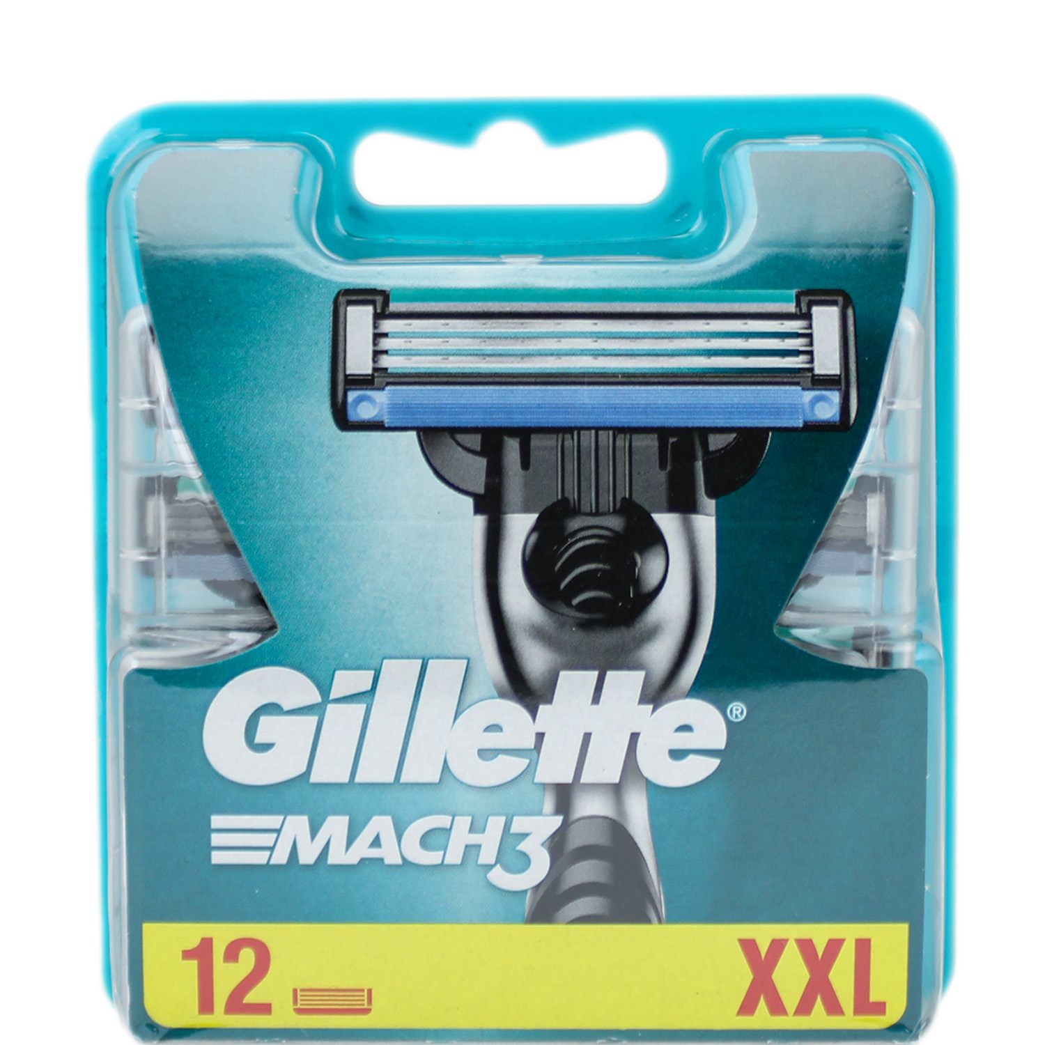 Gillette Mach3 Ersatzklingen 12er-Pack