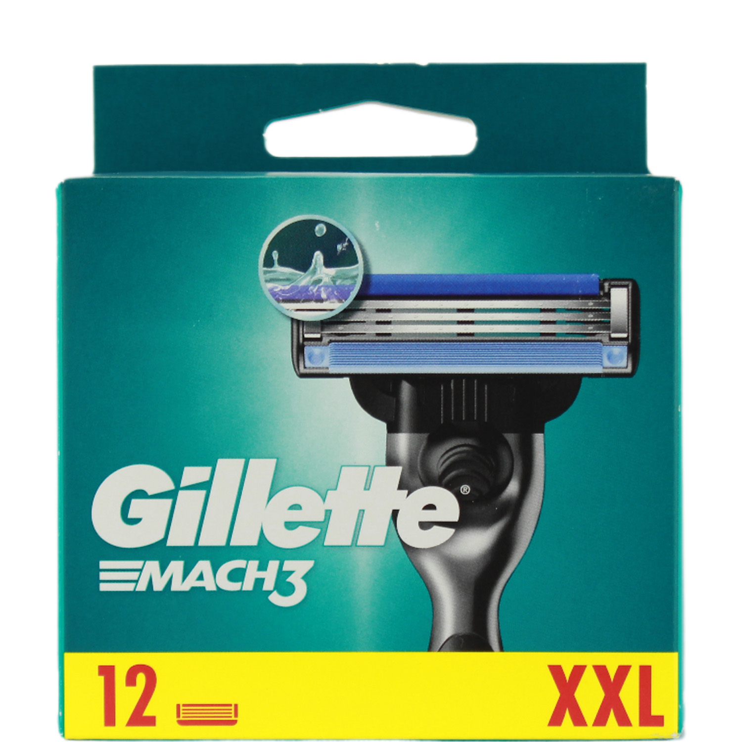Gillette Mach3 Ersatzklingen 12er-Pack
