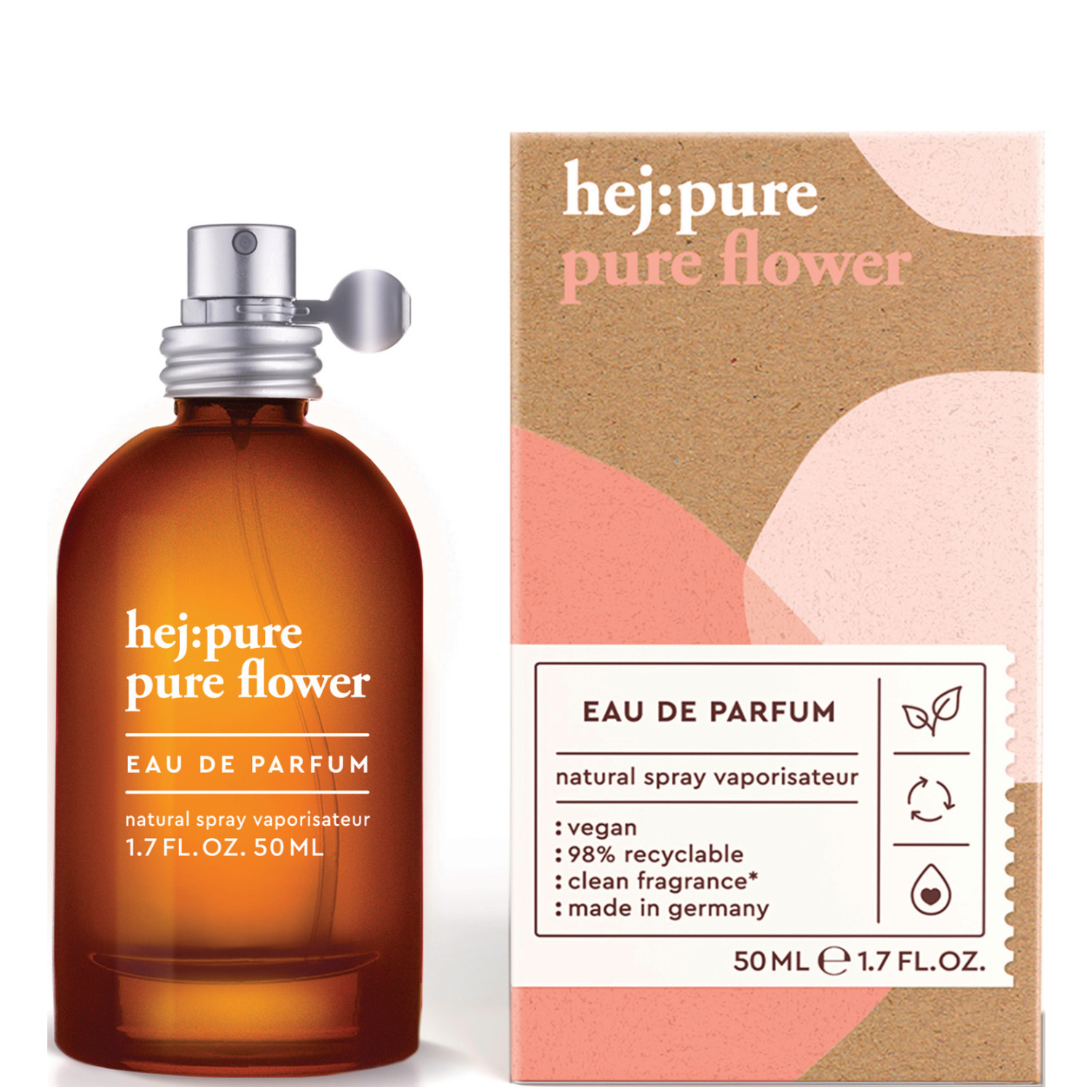 hej:pure Pure Flower Eau de Parfum 50ml