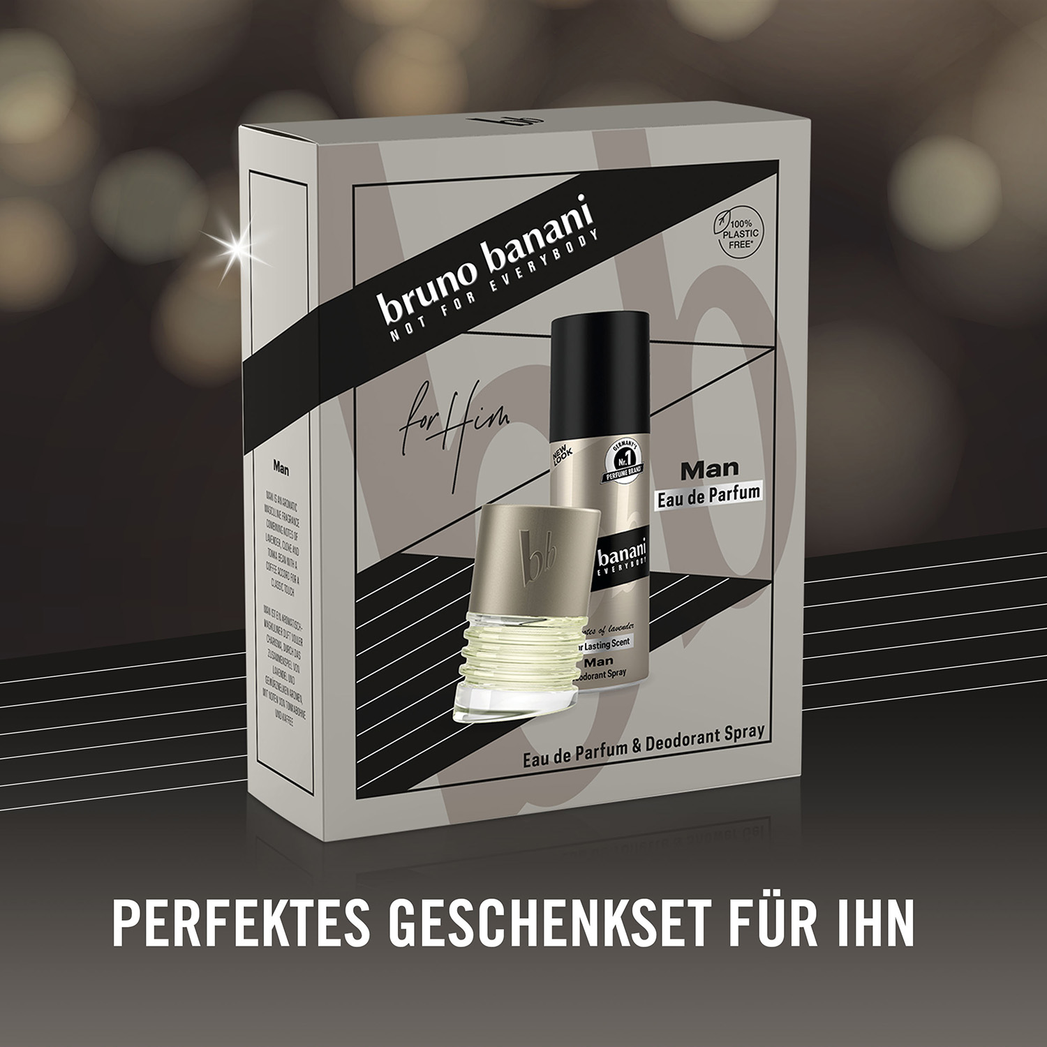 Bruno Banani Man Set Eau de Parfum 30ml & Deodorant Spray 50ml