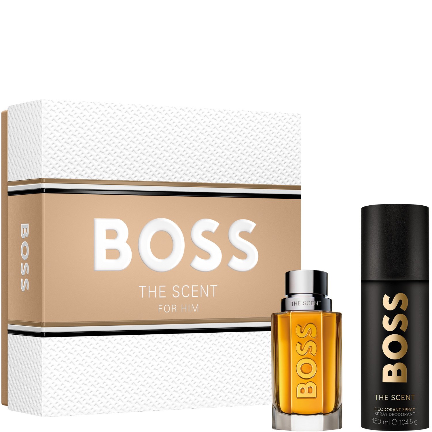 Hugo Boss The Scent Set Eau de Toilette 50ml & Deodorant Spray 150ml Hugo Boss The Scent Set Eau de Toilette 50ml & Deodorant Spray 150ml