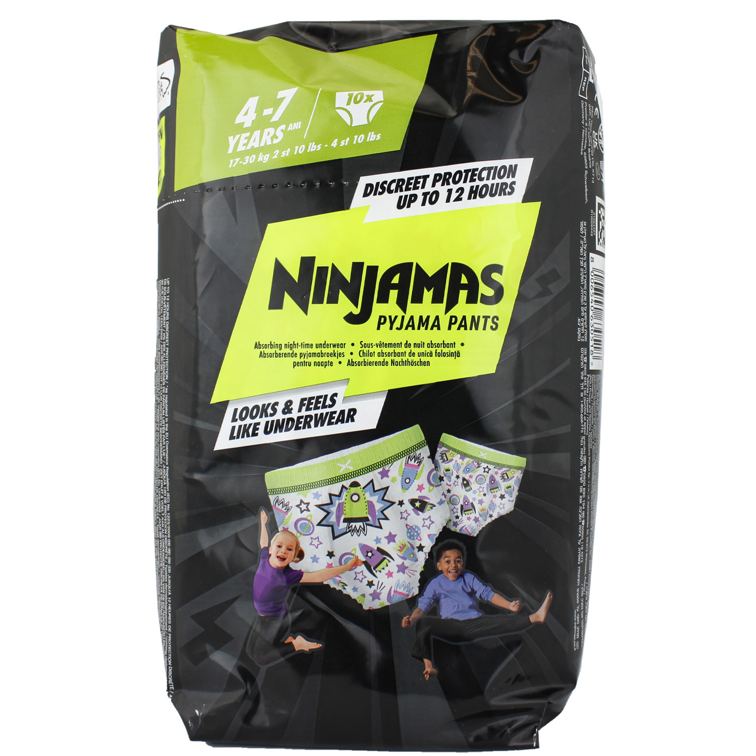 Pampers Ninjamas Pyjama Pants (Weltraum) 17-30kg 10er-Pack