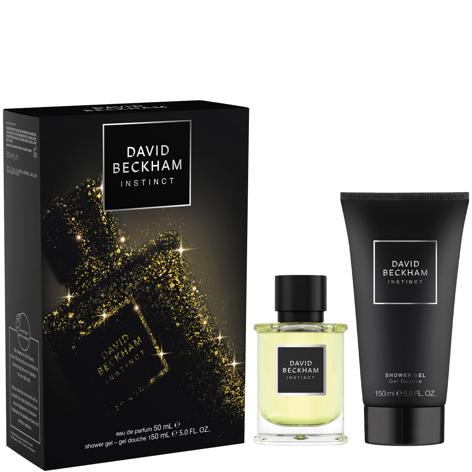 David Beckham Instinct Set Eau de Parfum 50ml & Shower Gel 150ml