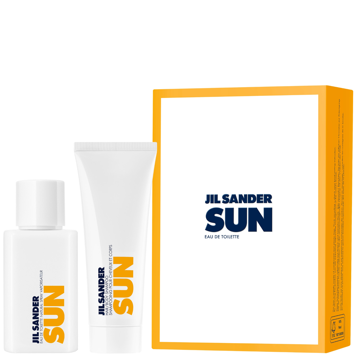 Jil Sander Sun Women Set Eau de Toilette 75ml & Shower Gel 75ml